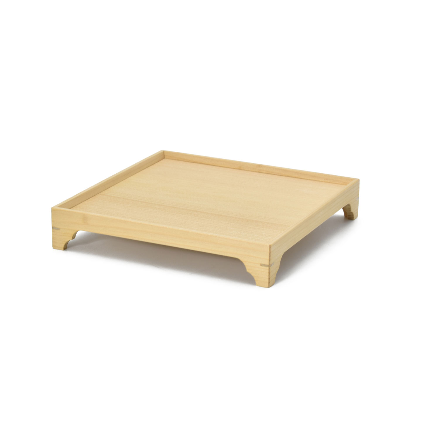 輪島キリモト（ワジマキリモト）あすなろの脚付角皿 | LIVING MOTIF