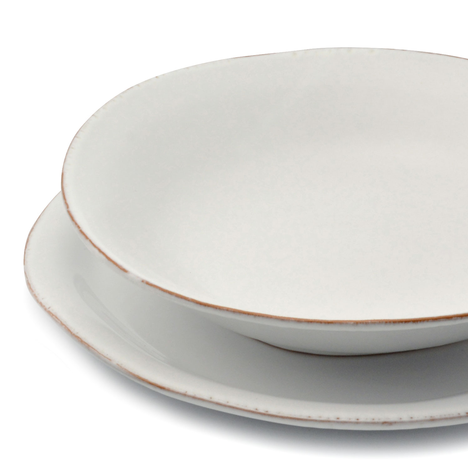 CASAgent（カサゲント）パスタプレート Φ25 ホワイト | LIVING MOTIF