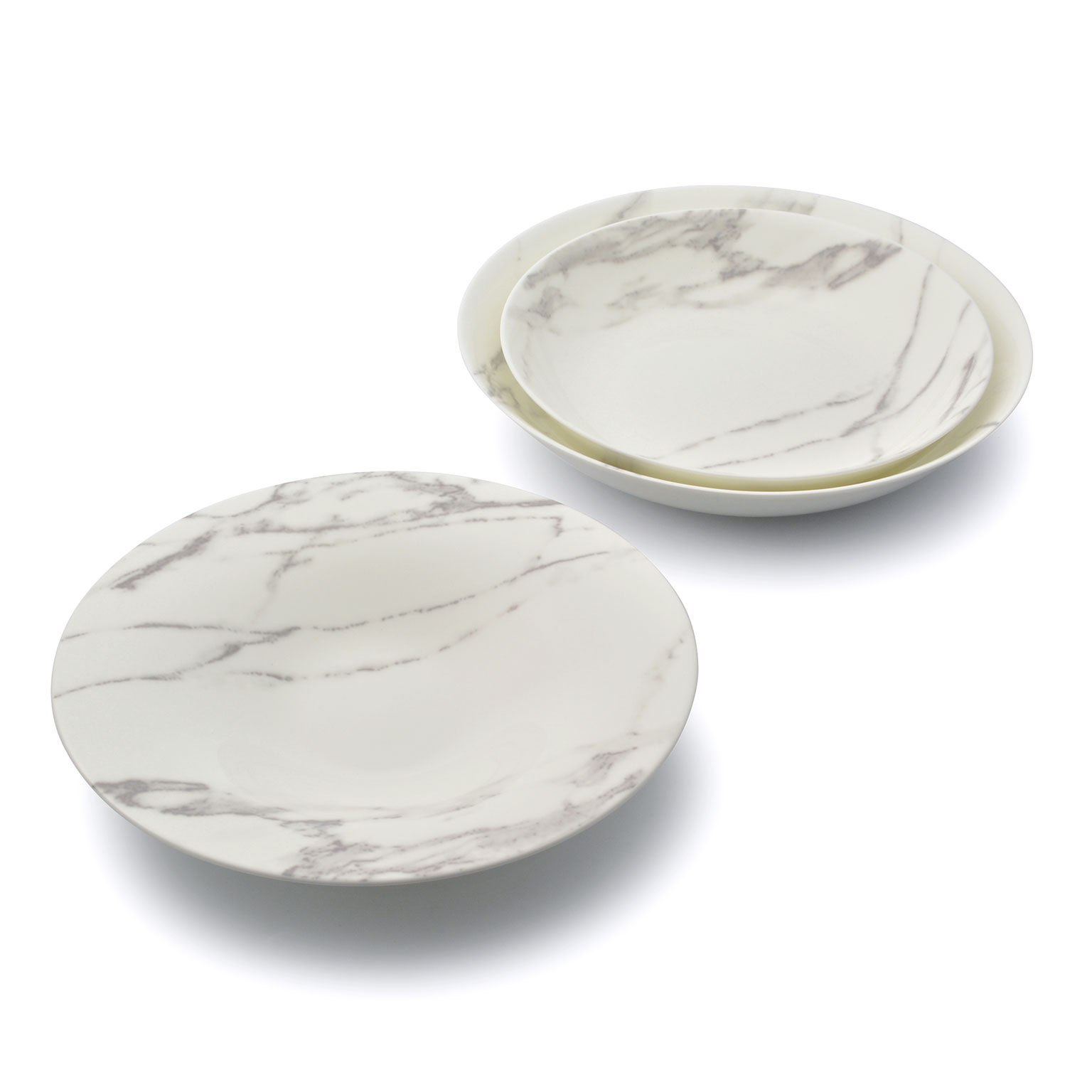 NA　新品　未使用品　DIBBERN ディバーン　プレート 皿　2枚セット DIBBERN（ディバーン）CARRARA スーププレート | LIVING MOTIF