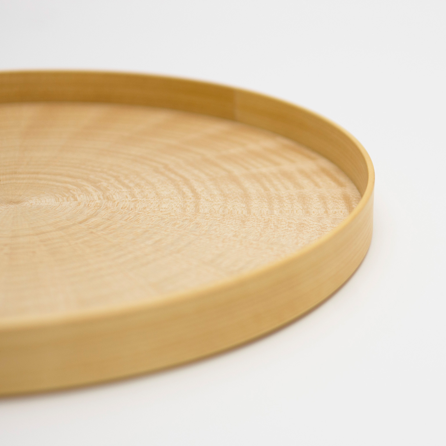 MORI KOUGEI（モリ コウゲイ）Round RaysTray S ホワイトシカモア