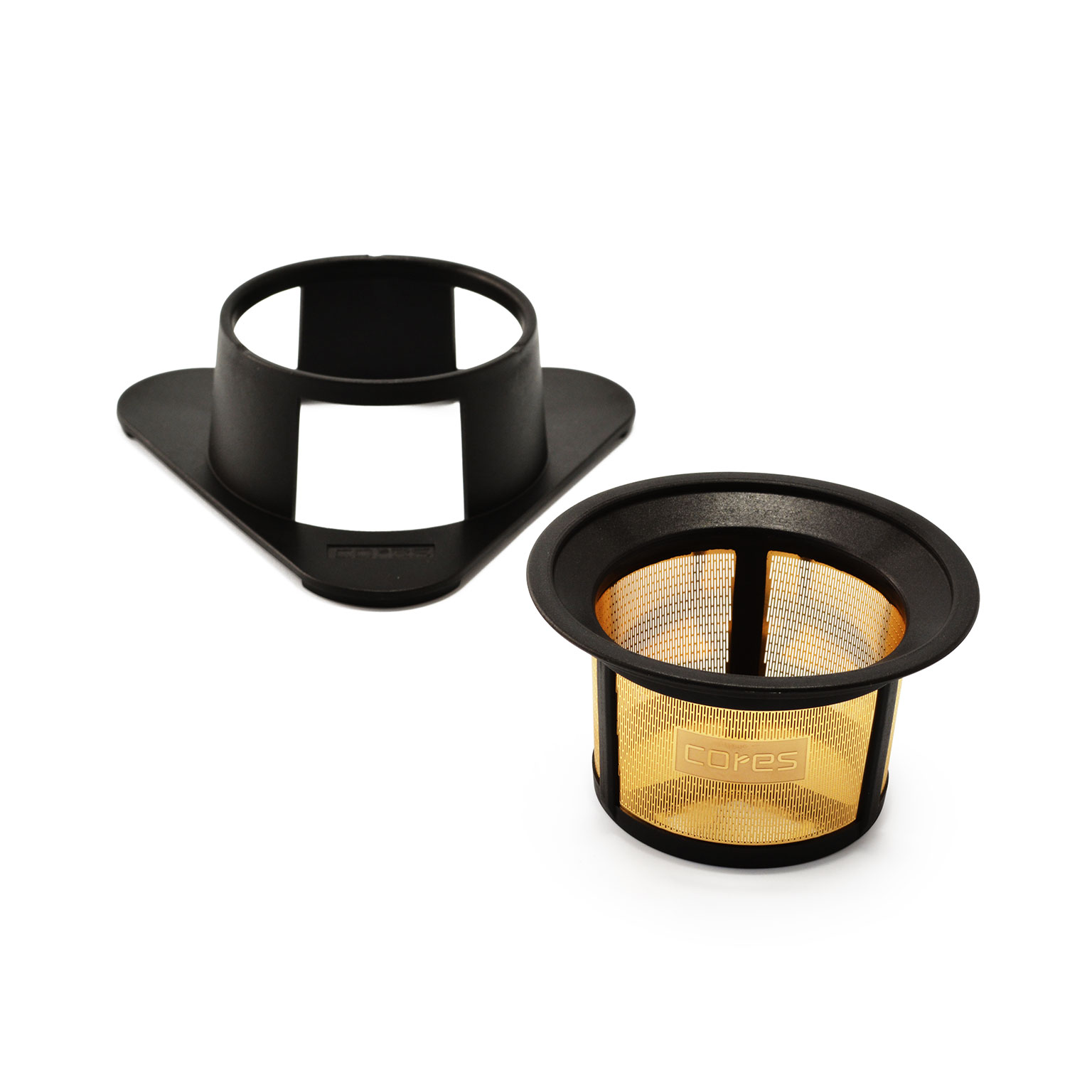 cores（コレス）シングルカップ ゴールドフィルタードリッパー
