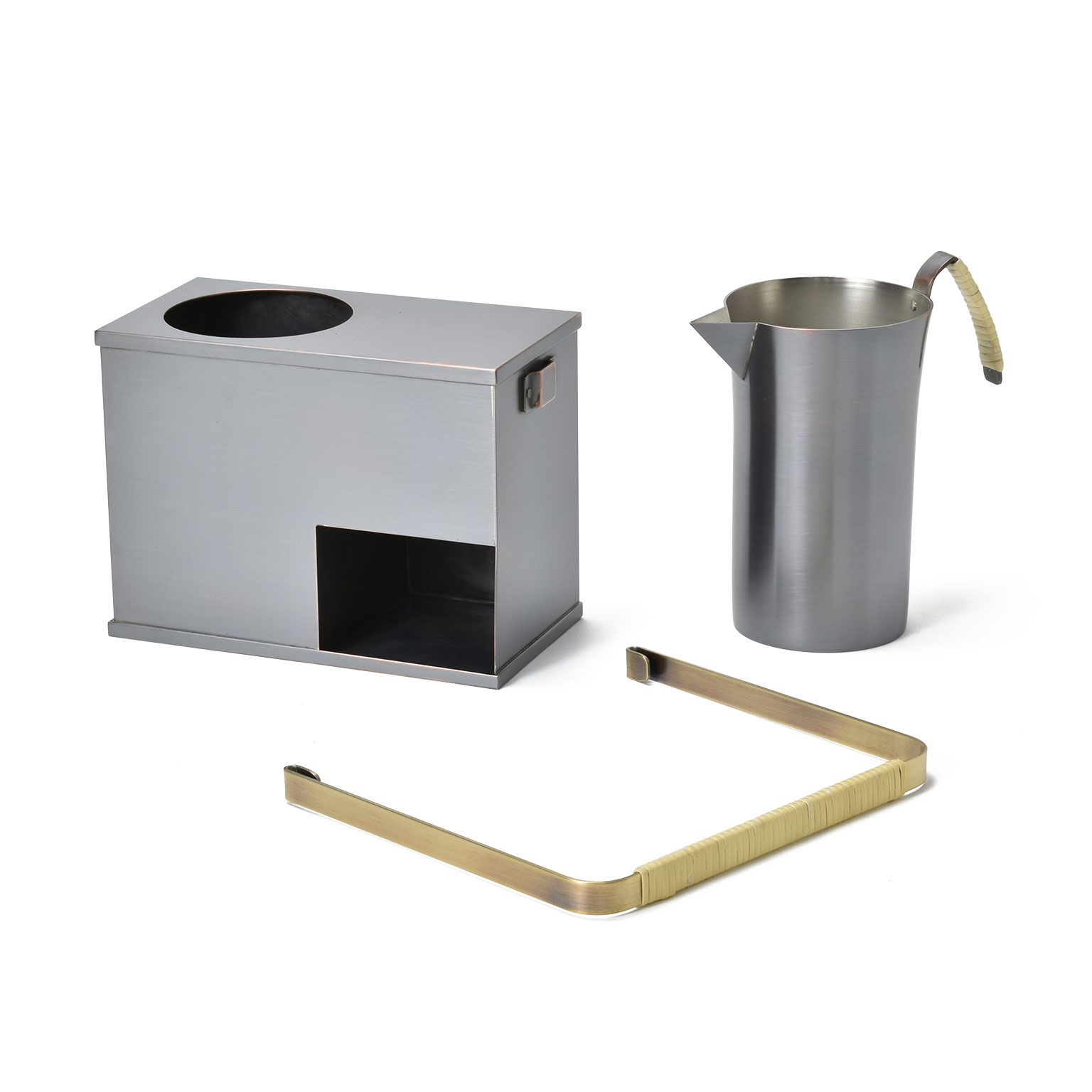 Sゝゝ[es] （Sゝゝ[エス]）酒燗器（横型）チロリセット | LIVING
