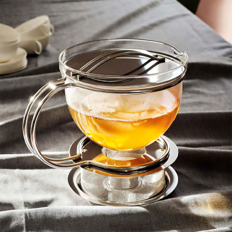 新品未使用✨mono filio ティーポット シルバーボール付き mono（モノ）filio ティーポットウォーマー | LIVING MOTIF｜家具