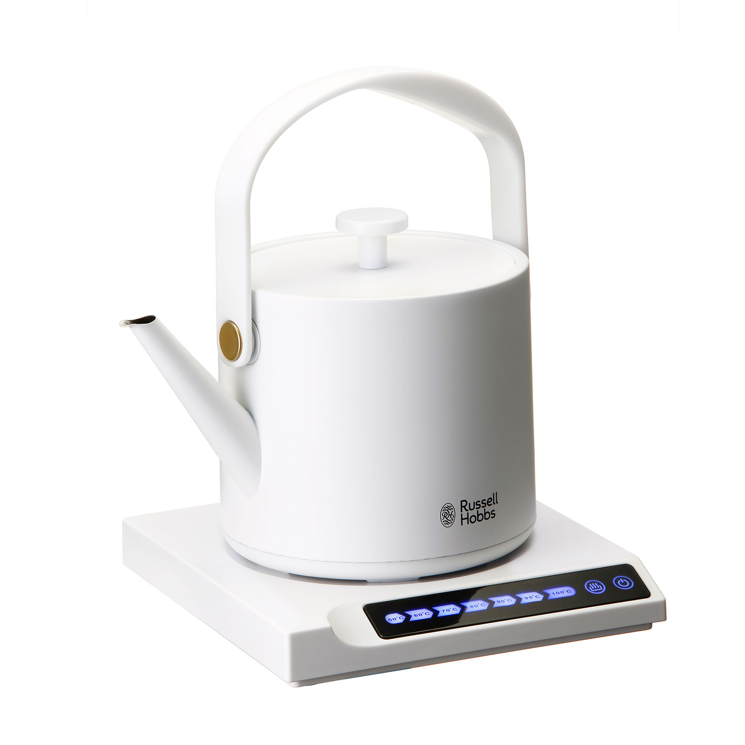 Russell Hobbs★電気ケトル ホワイト　2022年製 Russell Hobbs（ラッセルホブス）Tケトル | LIVING MOTIF｜家具