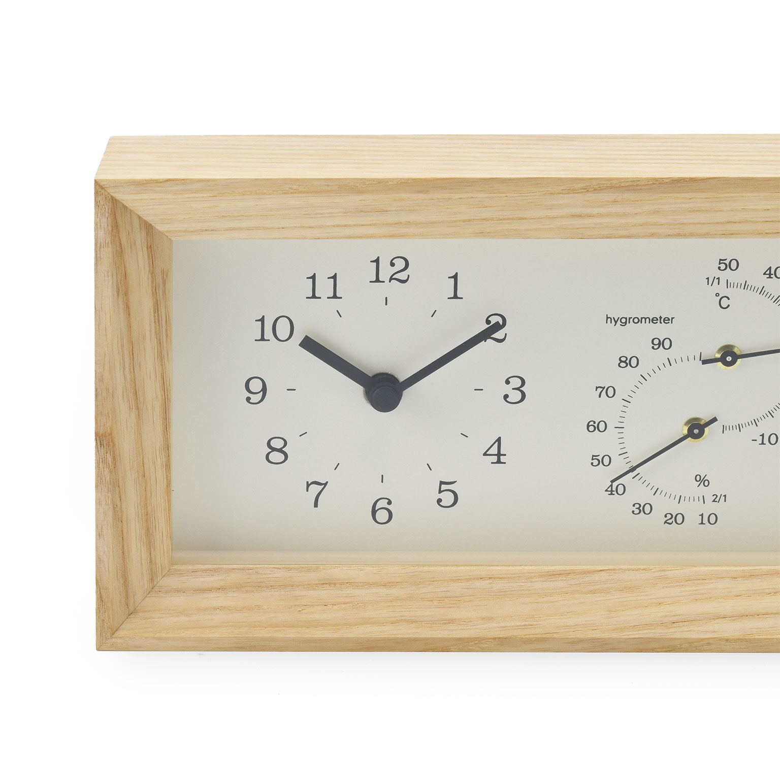 Lemnos（レムノス）FRAME 温湿度時計 | LIVING MOTIF｜家具