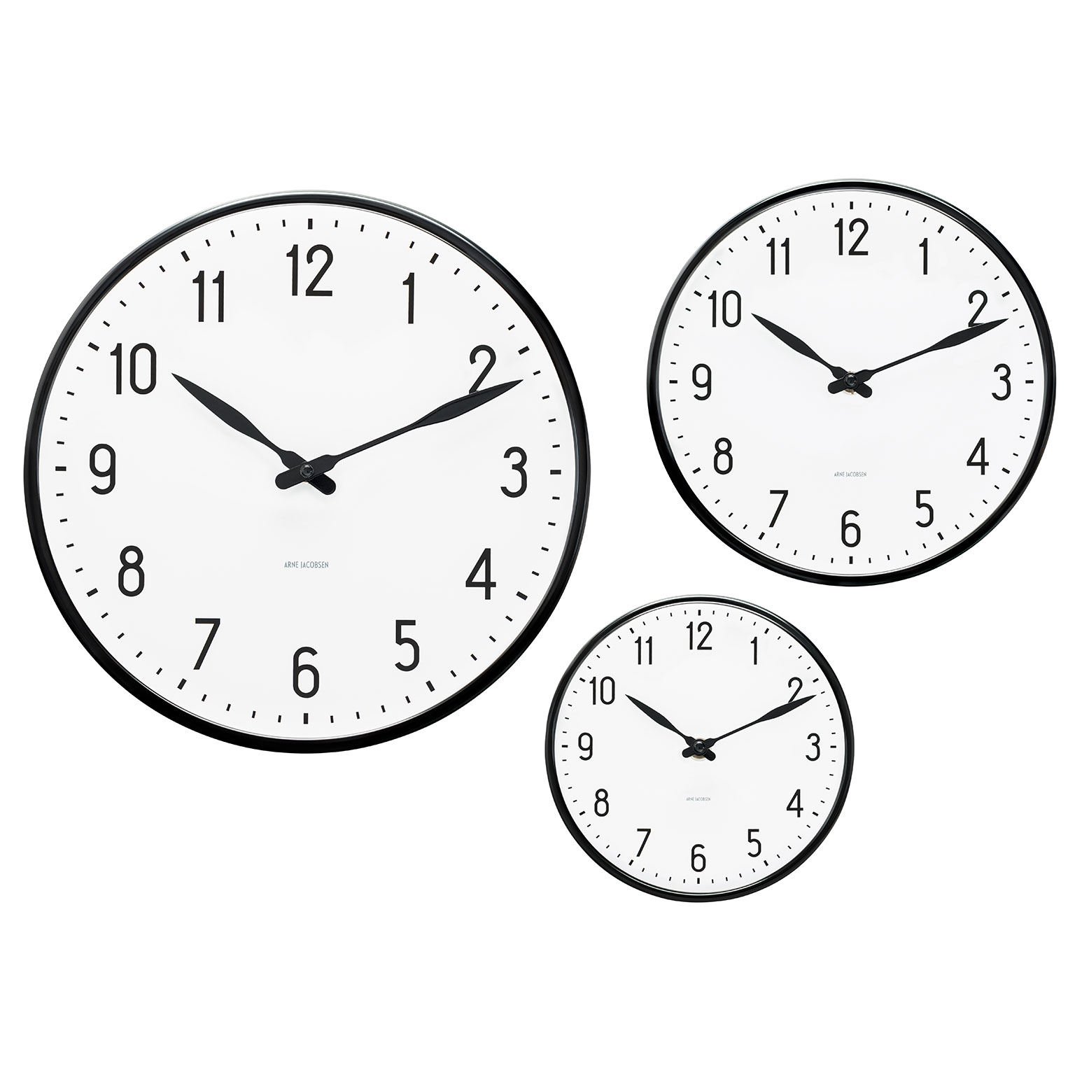 ARNE JACOBSEN（アルネ ヤコブセン）STATION ウォールクロック