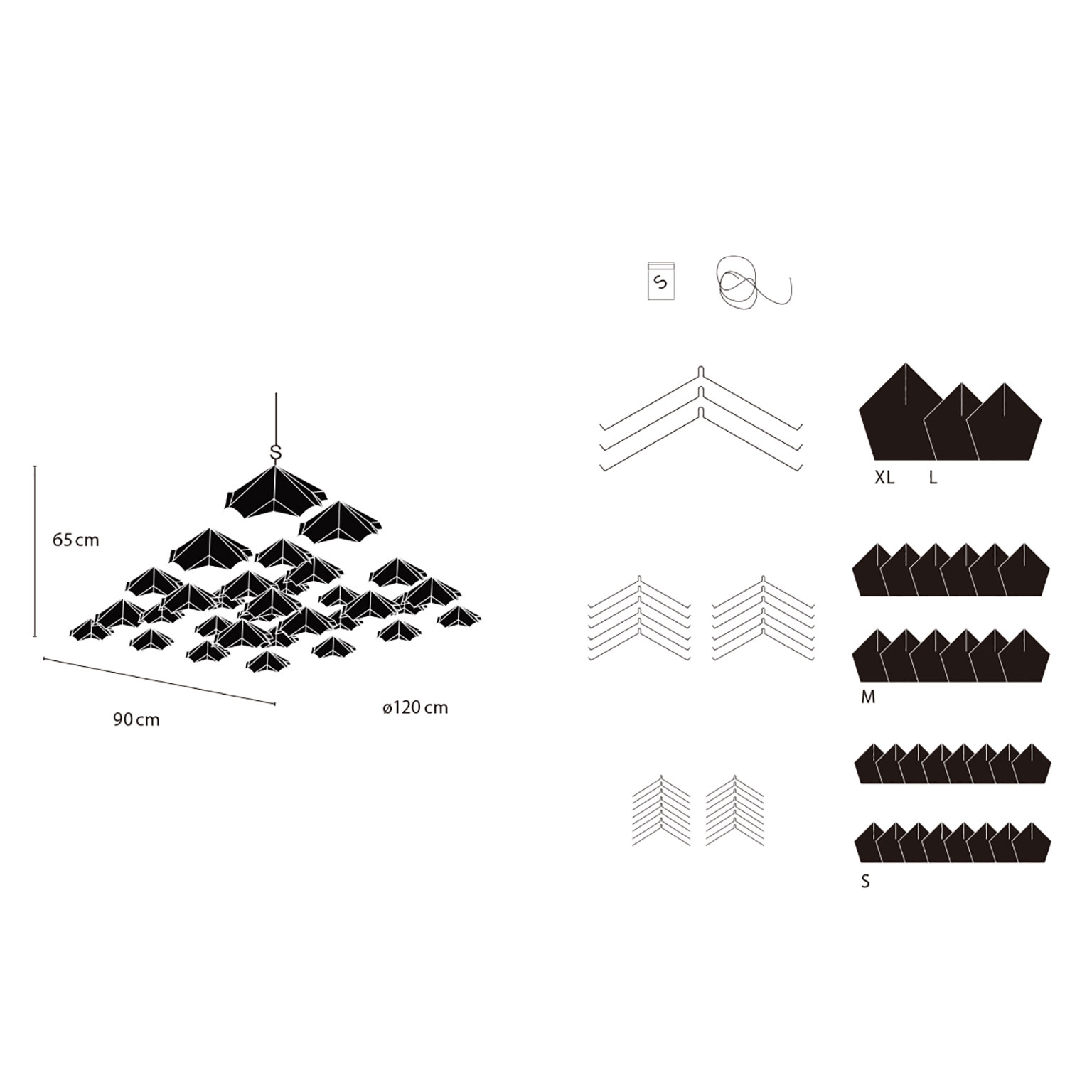 Minoshi Garden（ミノシ ガーデン）モビール | LIVING MOTIF｜家具