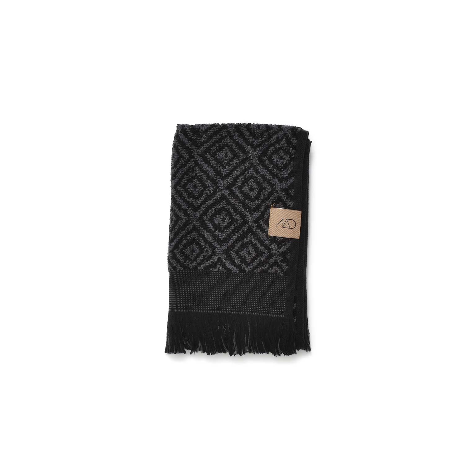 METTE DITMER（メッテ ディトマー）MOROCCO タオル ブラック/ホワイト