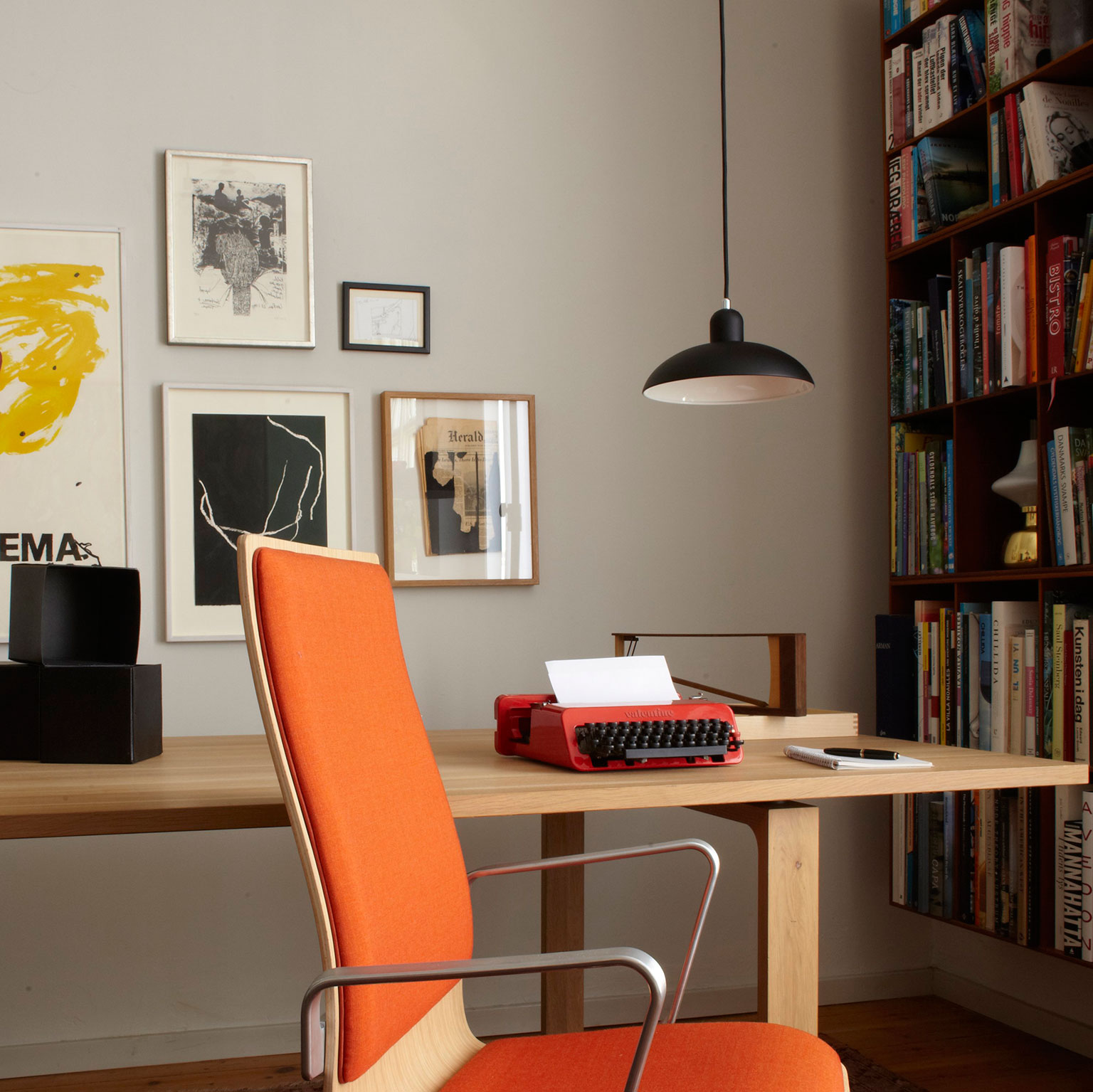 KAISER idell ペンダントライト マットブラック[取寄せ商品] | LIVING