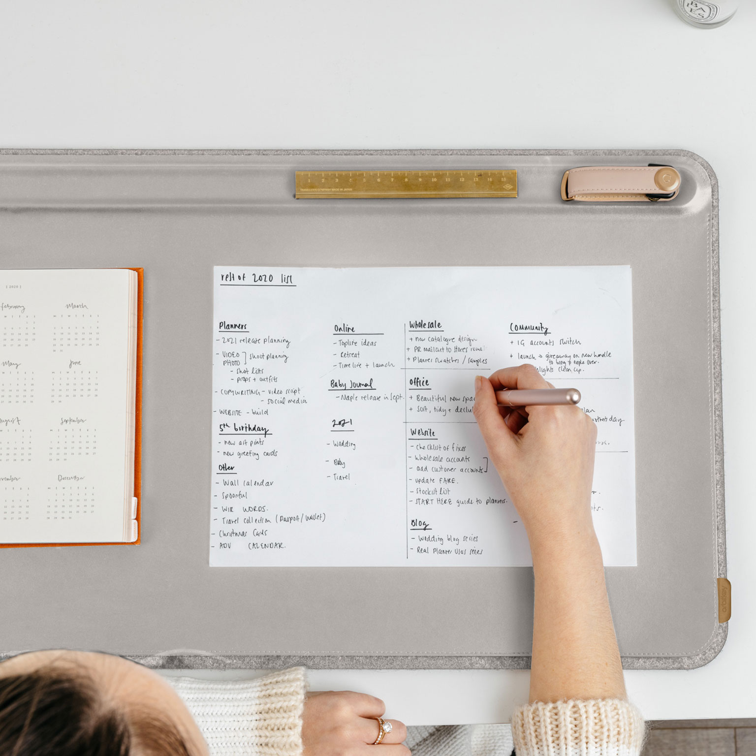 Orbitkey（オービットキー）Desk Mat | LIVING MOTIF｜家具