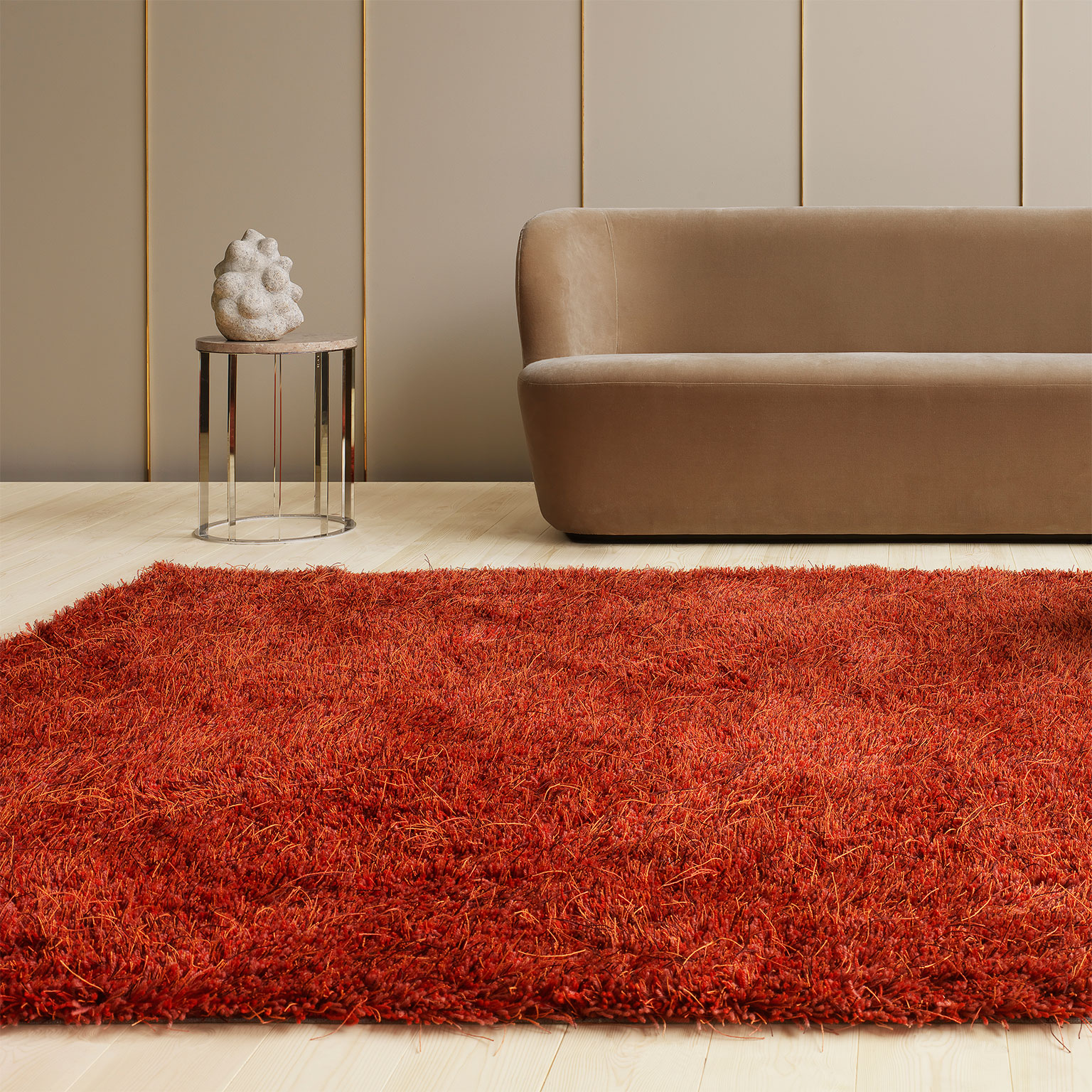 KASTHALL (カスタール) 　 ラグ　リネン　ウール KASTHALL (カスタール) ラグ リネン ウール