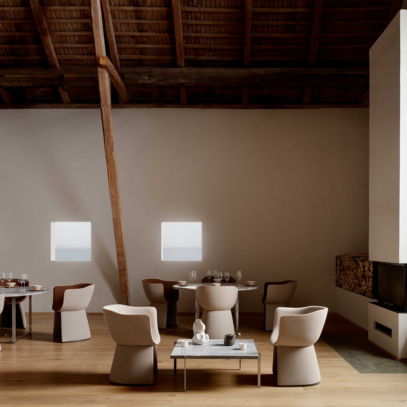 FRITZ HANSEN（フリッツ・ハンセン）Monolit ダイニングチェア VIDAR