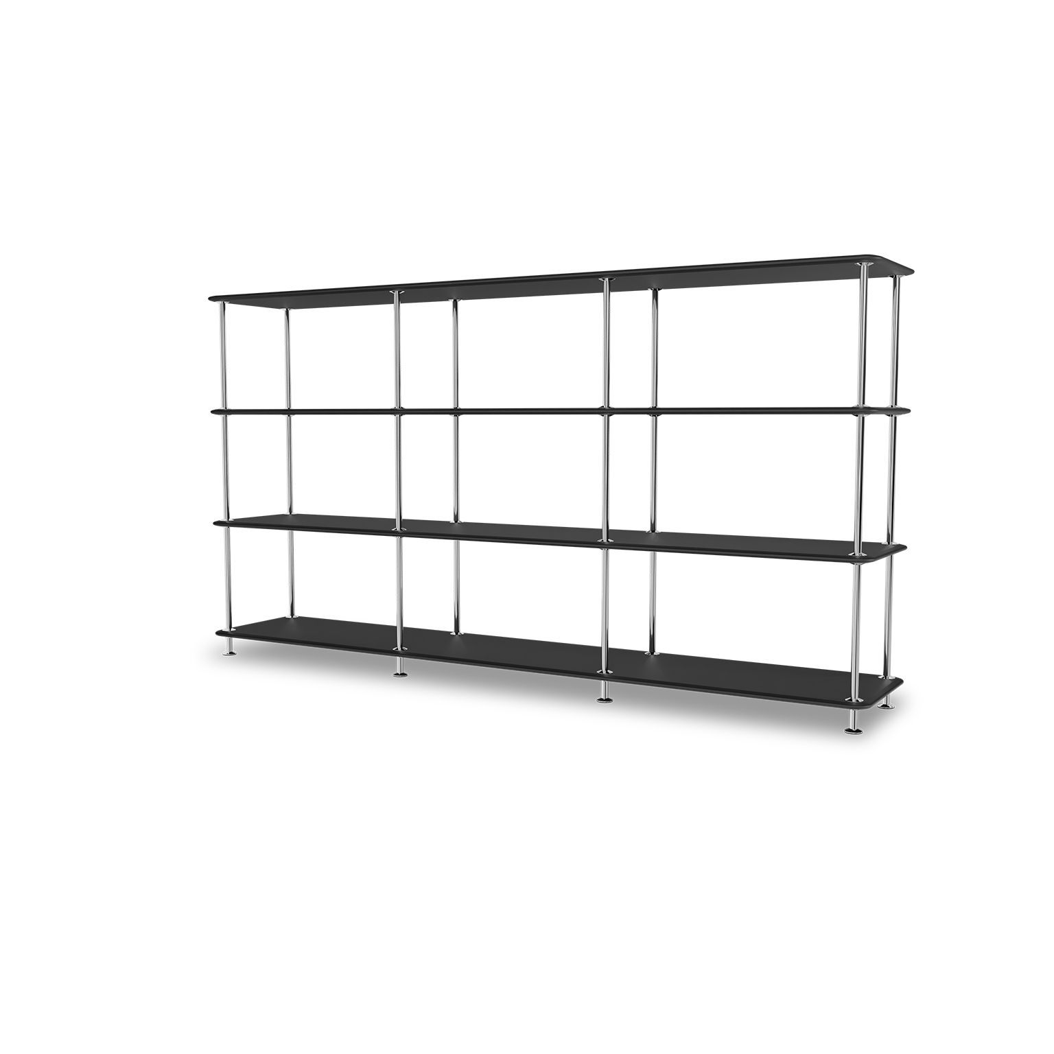 Montana（モンタナ）Free シェルフ 3段3列 333000 Black ×Black