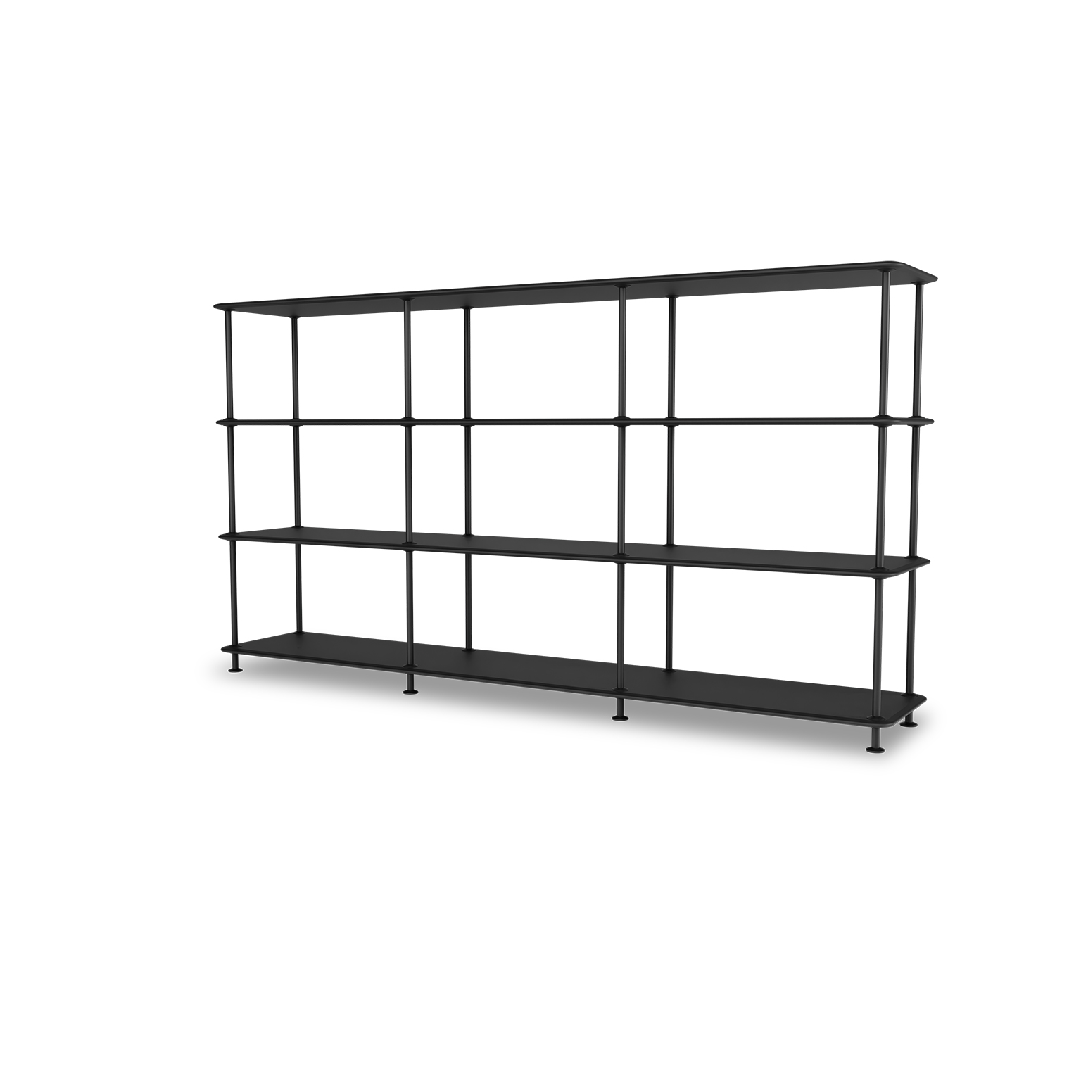 Montana（モンタナ）Free シェルフ 3段3列 333000 Black ×Chrome