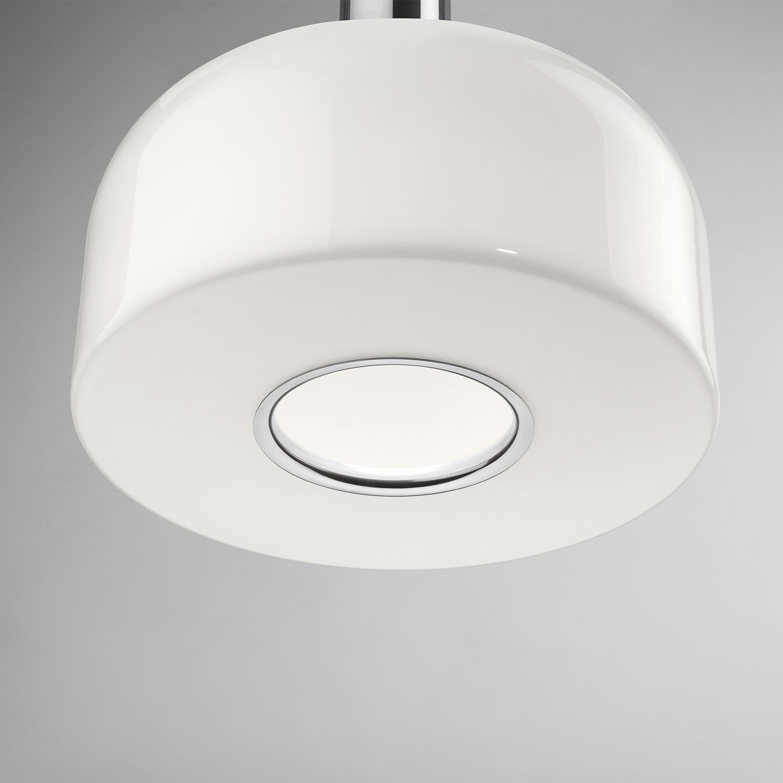 FLOS（フロス）Bellhop Glass S1 ペンダント Bright Aluminium［取寄せ