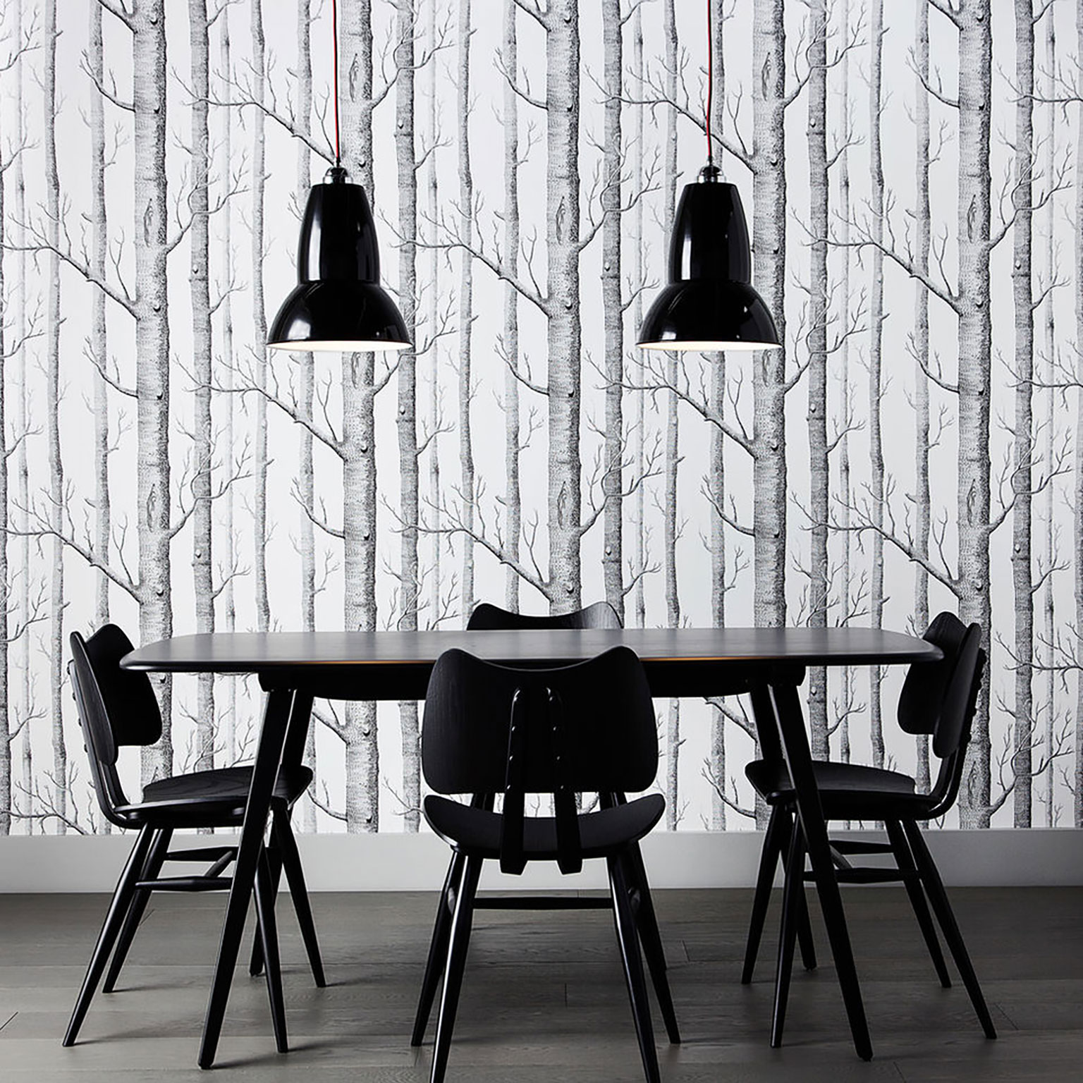 ANGLEPOISE（アングルポイズ）Duo Maxi ペンダント Chrome + Red Cable