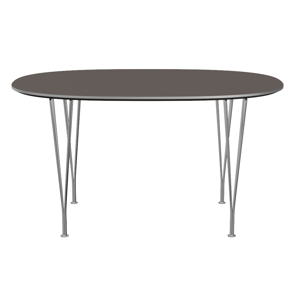 FRITZ HANSEN（フリッツ・ハンセン）スーパー楕円テーブルB611 グレー