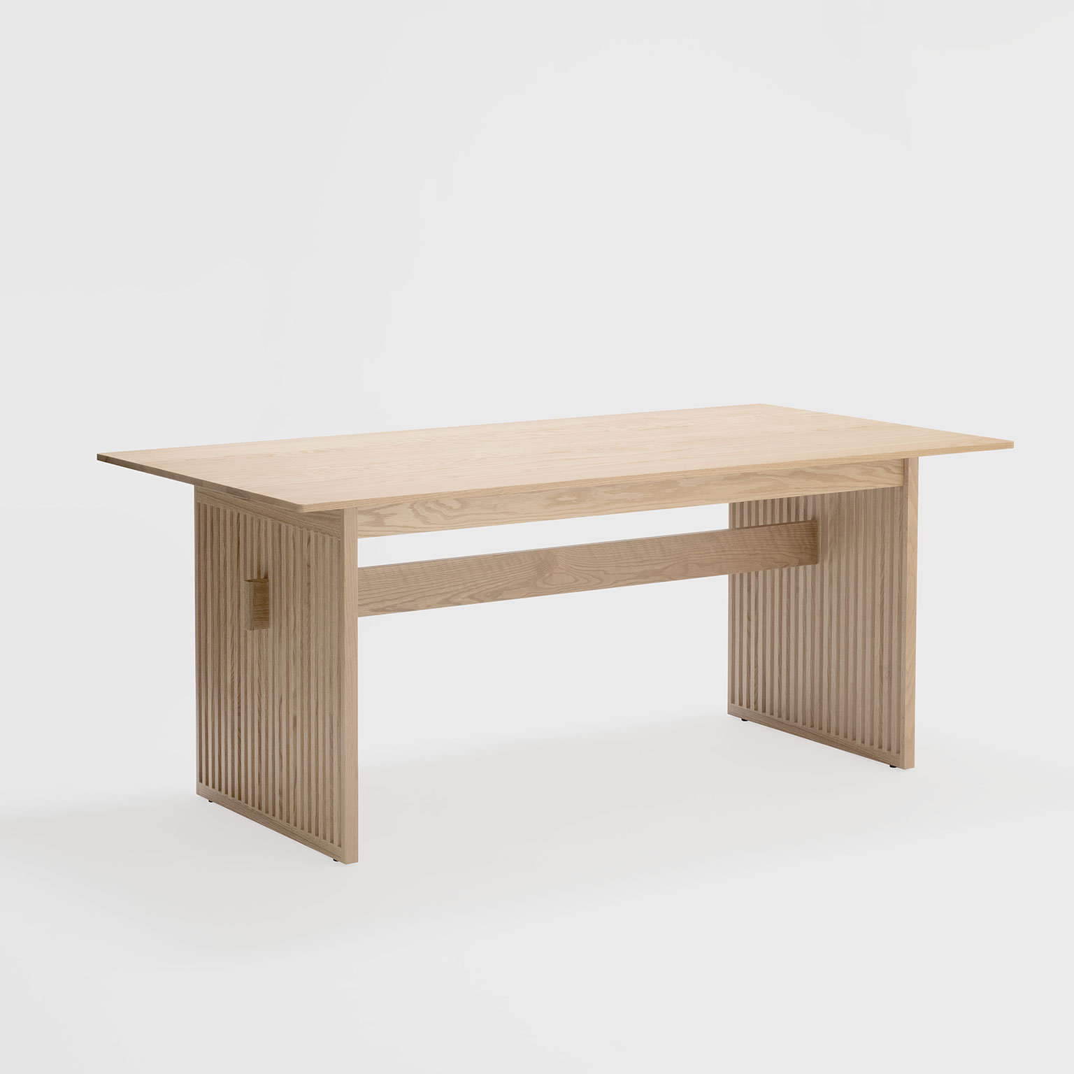 ARIAKE（アリアケ）Lattice テーブル W1800 Natural［取寄せ商品