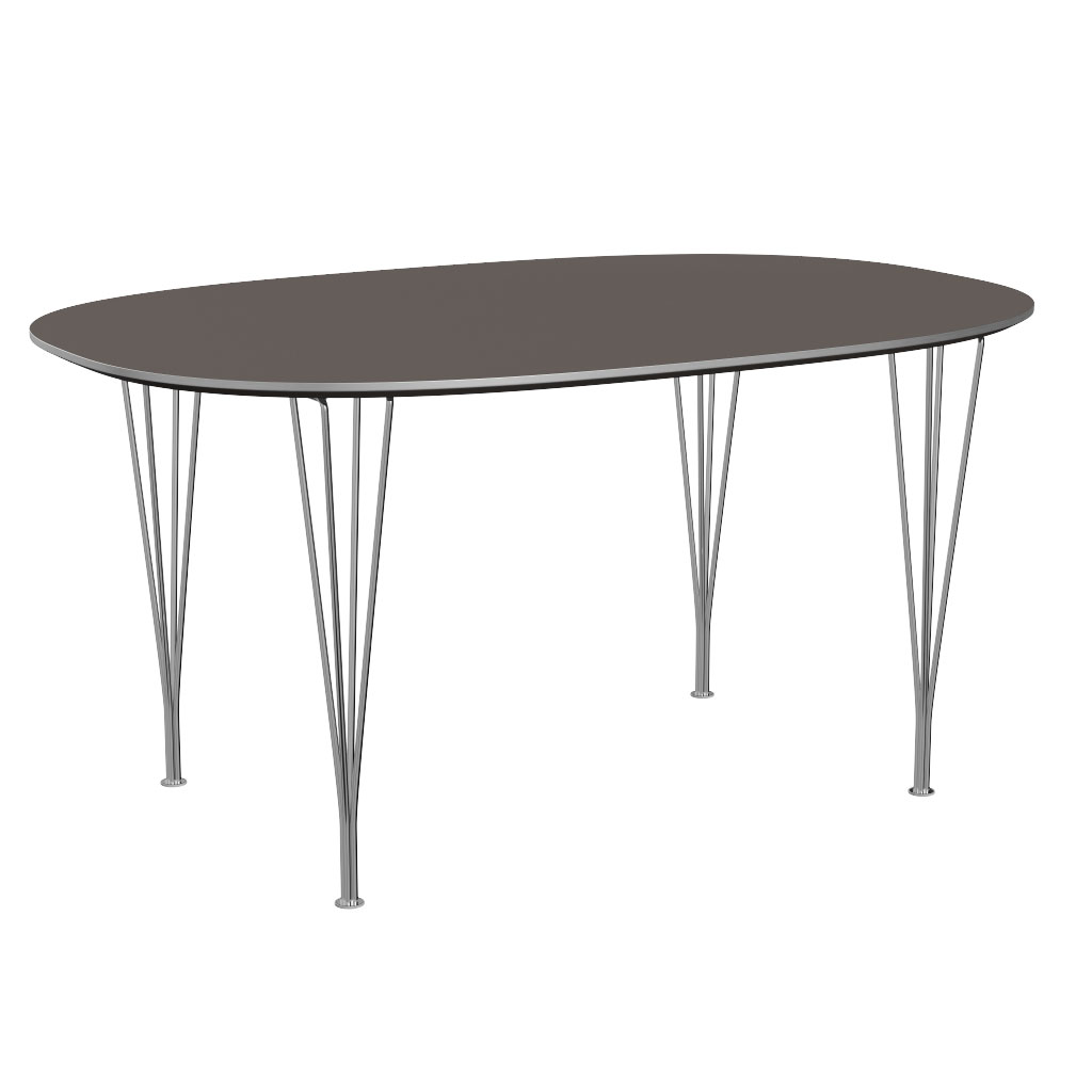 FRITZ HANSEN（フリッツ・ハンセン）スーパー楕円テーブルB611 グレー