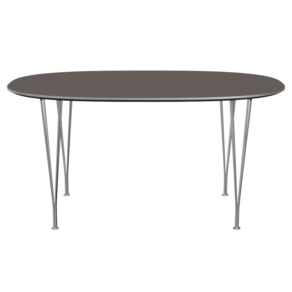 FRITZ HANSEN（フリッツ・ハンセン）スーパー楕円テーブルB612 グレー