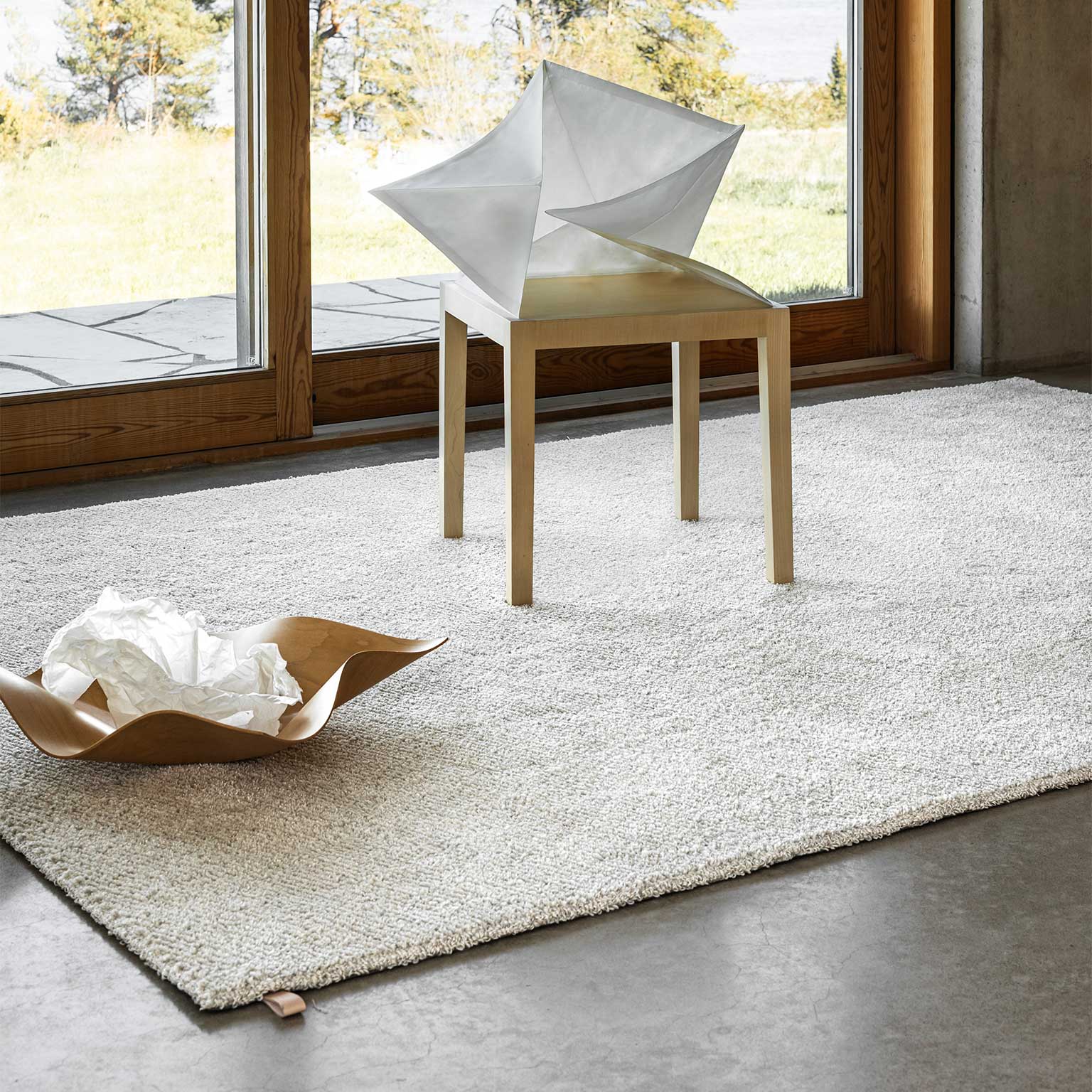 KASTHALL（カスタール）ラグマット SPIRE 170×240 Rimfrost 880