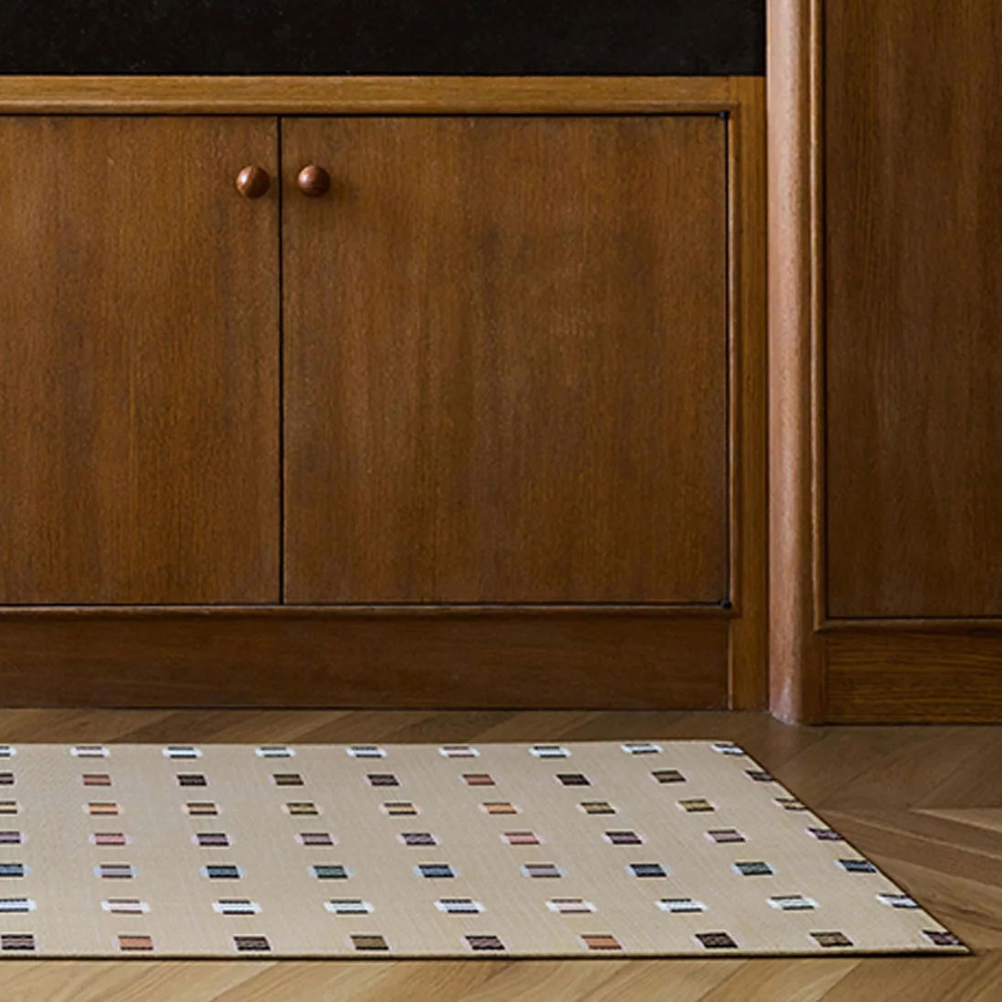 chilewich（チルウィッチ）Sampler フロアマット Wheat 59×92［取寄せ