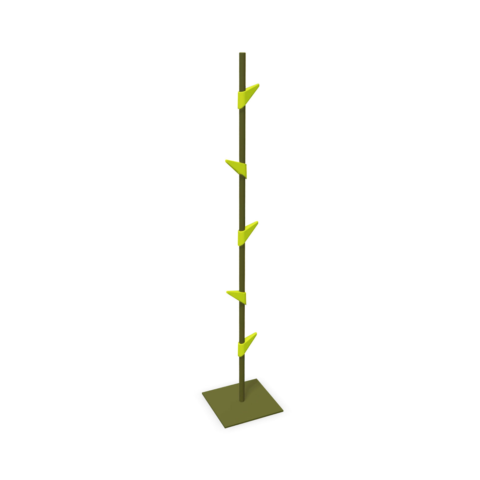 Cascando（カスカンド）Bamboo Steel1 コートスタンド グリーン［店頭