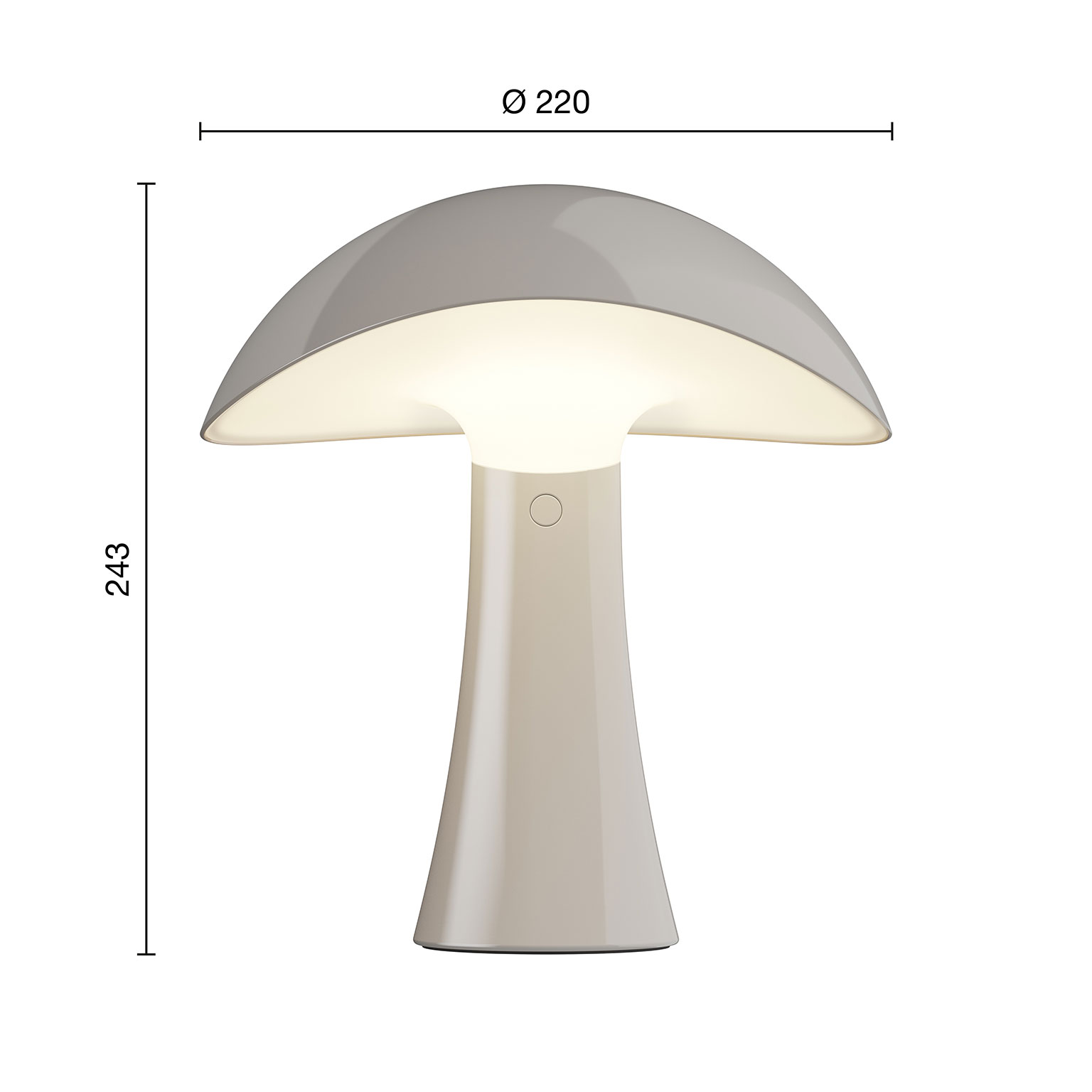 Louis Poulsen（ルイスポールセン）Rumee 220 ポータブル Earth grey