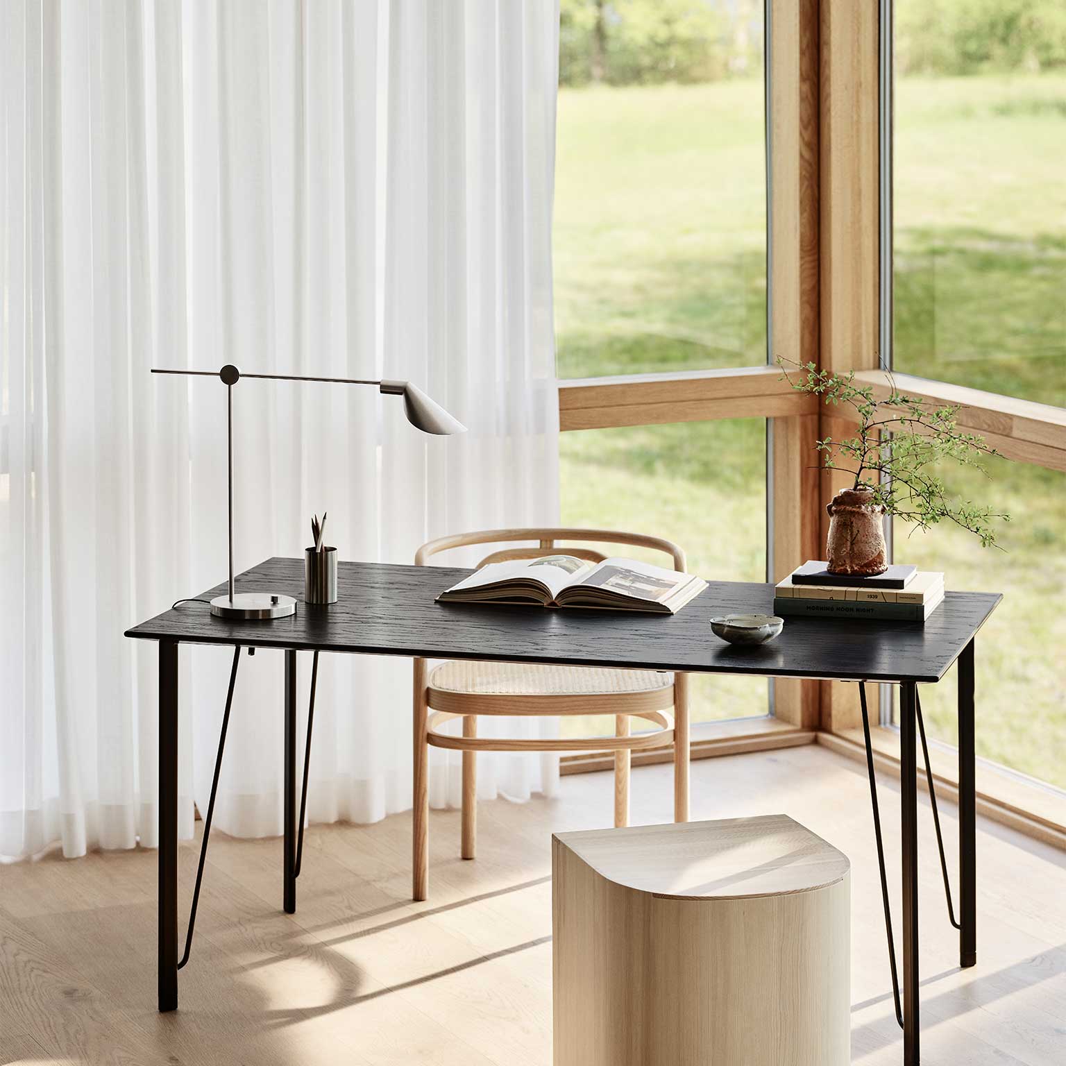 FRITZ HANSEN（フリッツ・ハンセン）MS021 デスクランプ スチール