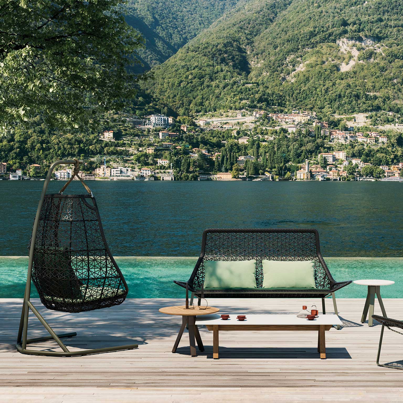 kettal（ケタル）Maia エッグスウィングチェア［取寄せ商品］ | LIVING