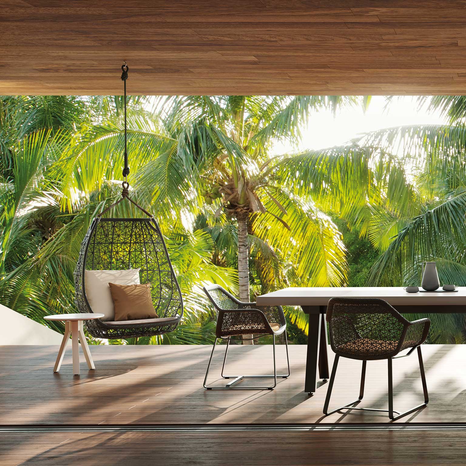 エキパルチェア kettal（ケタル）Maia エッグスウィングチェア［取寄せ商品］ | LIVING