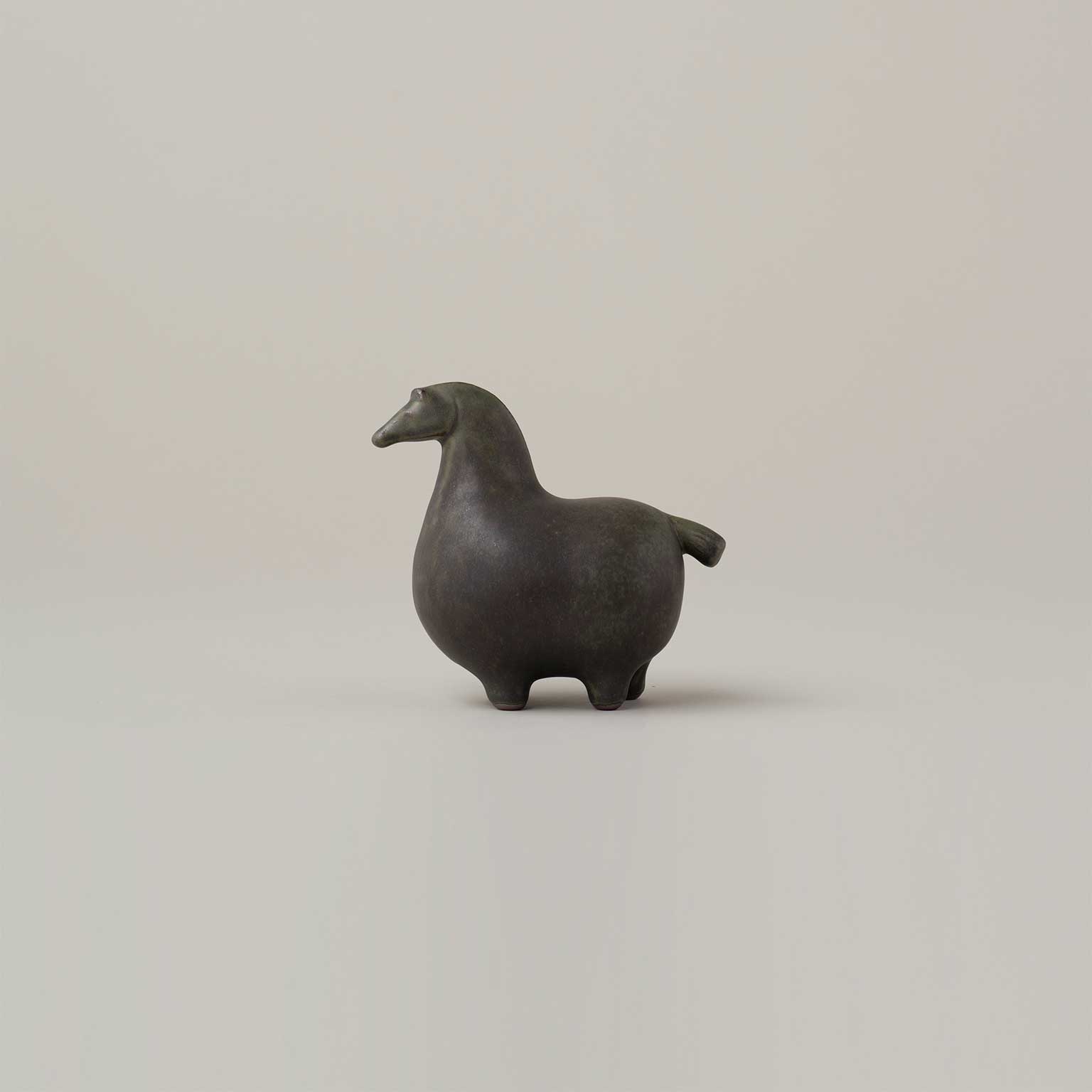 kashiwa（カシワ）オブジェ A horse D2 グリーン［販売期間：9/11～10