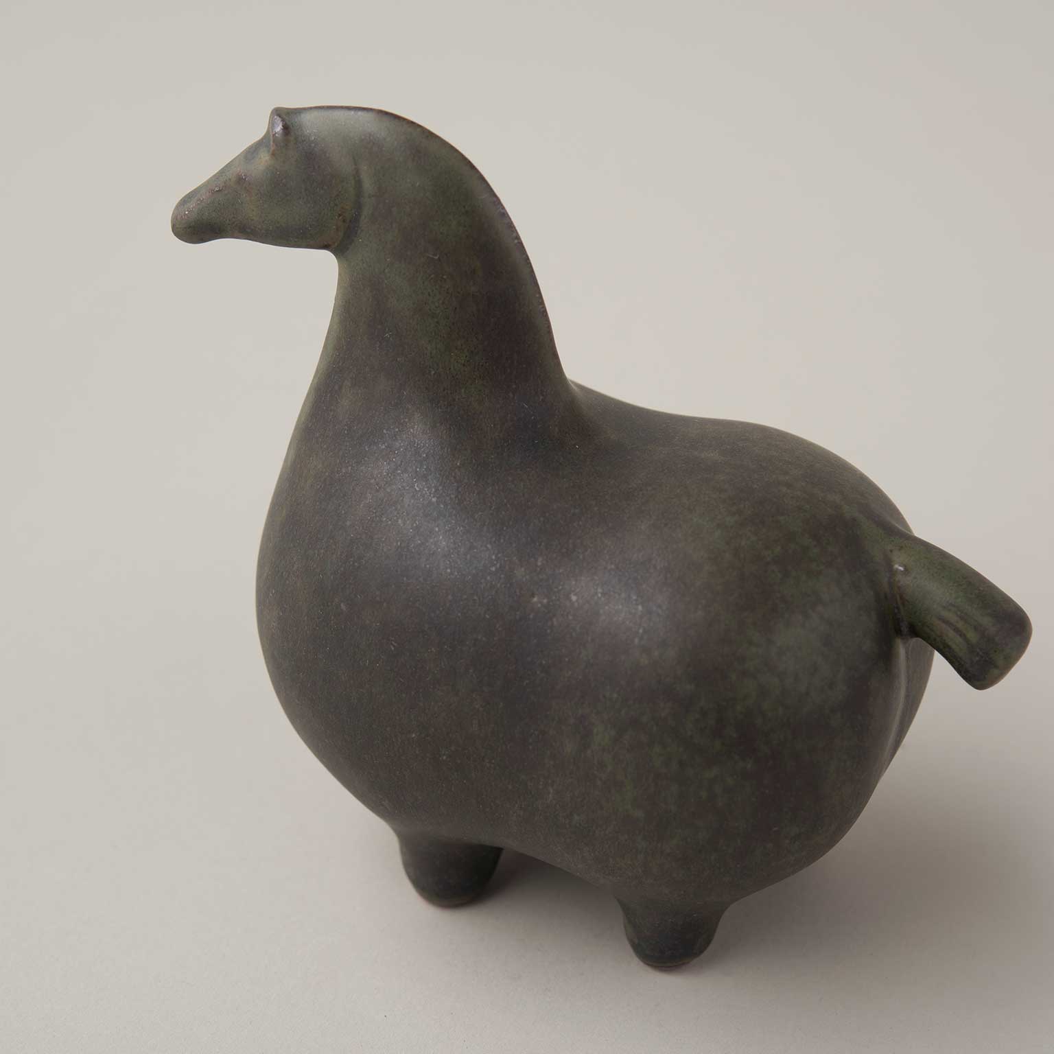 kashiwa（カシワ）オブジェ A horse D2 グリーン［販売期間：9/11～10