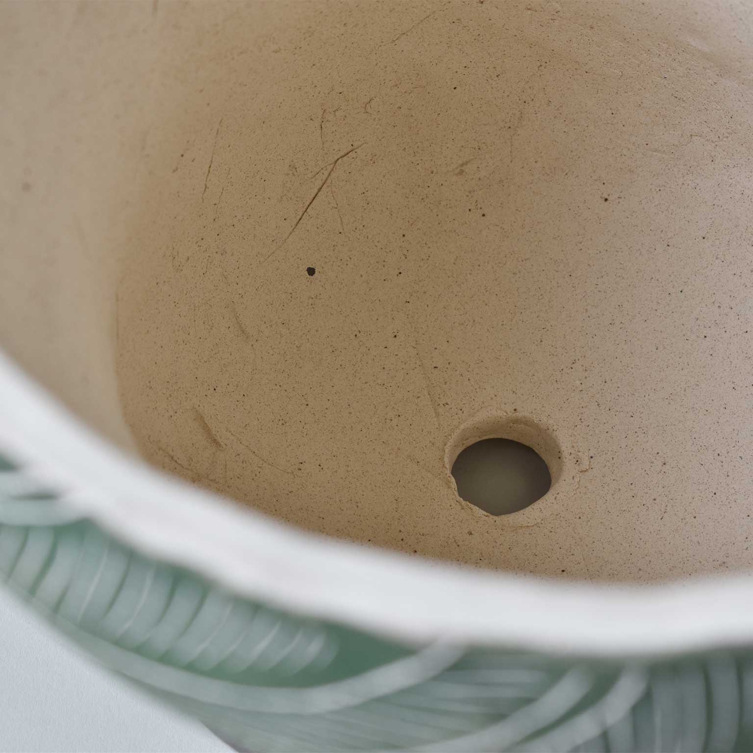 大谷桃子　バナナの葉 大谷 桃子（オオタニモモコ）ヒラヒラバナナの葉オーバル浅鉢