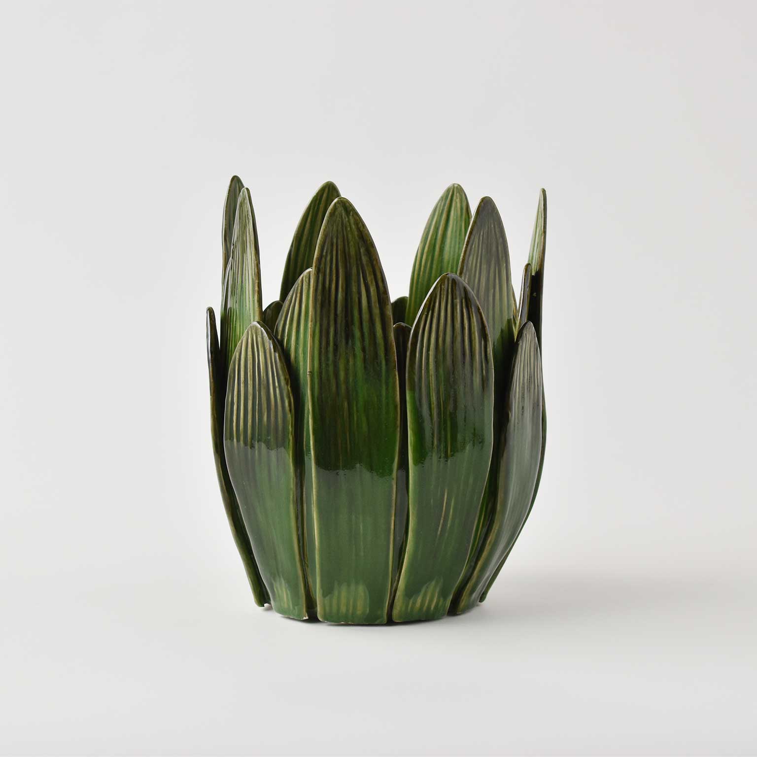 SHISHI（シシ）Leaf ポット H27 | LIVING MOTIF｜家具・インテリア