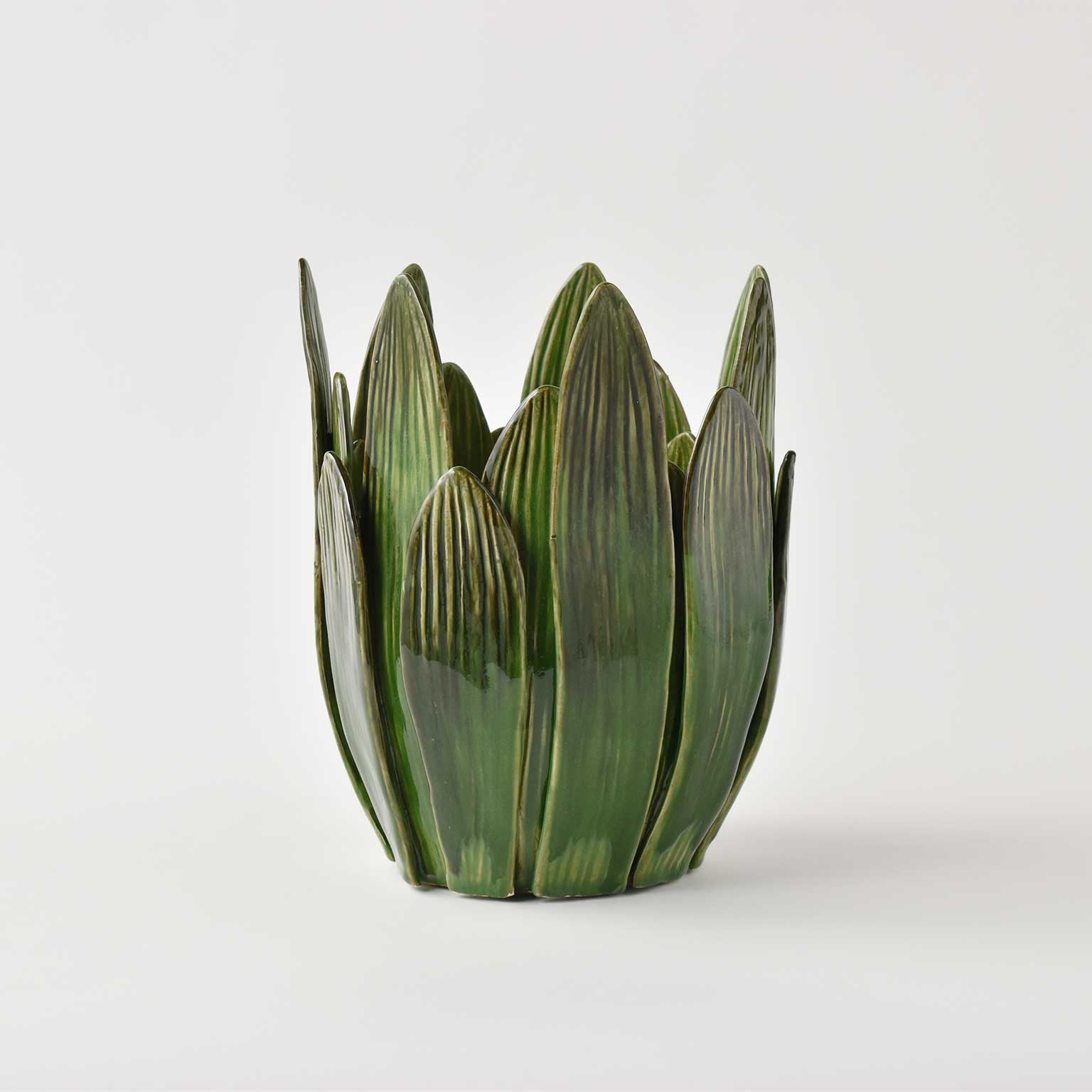 SHISHI（シシ）Leaf ポット H27 | LIVING MOTIF｜家具・インテリア