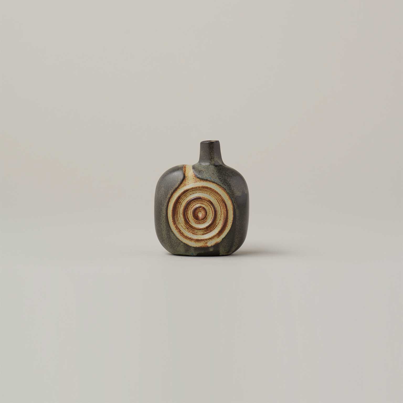 kashiwa（カシワ）フラワーベース Plant relief round S［販売期間：9