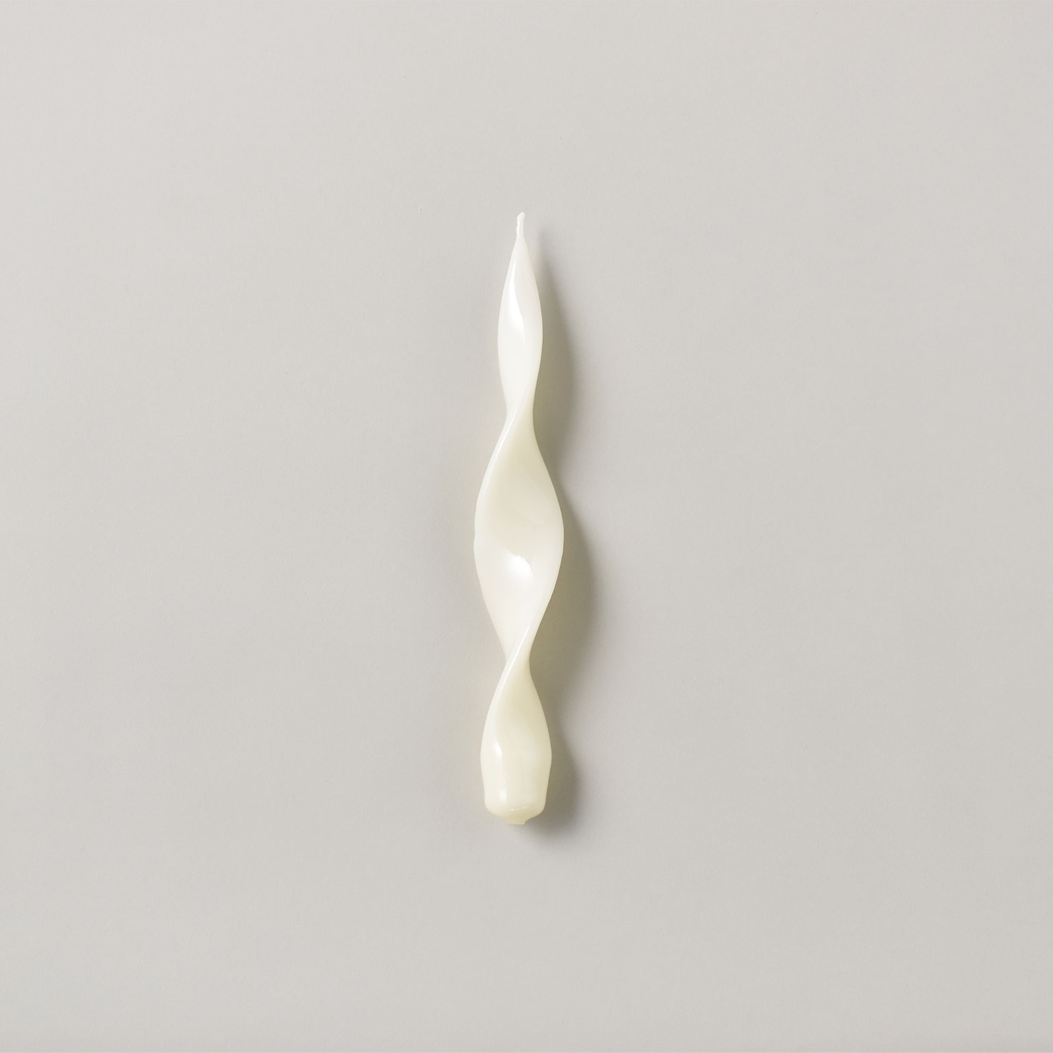 CERABELLA（セラベラ）スパイラルキャンドル H20 ホワイト | LIVING