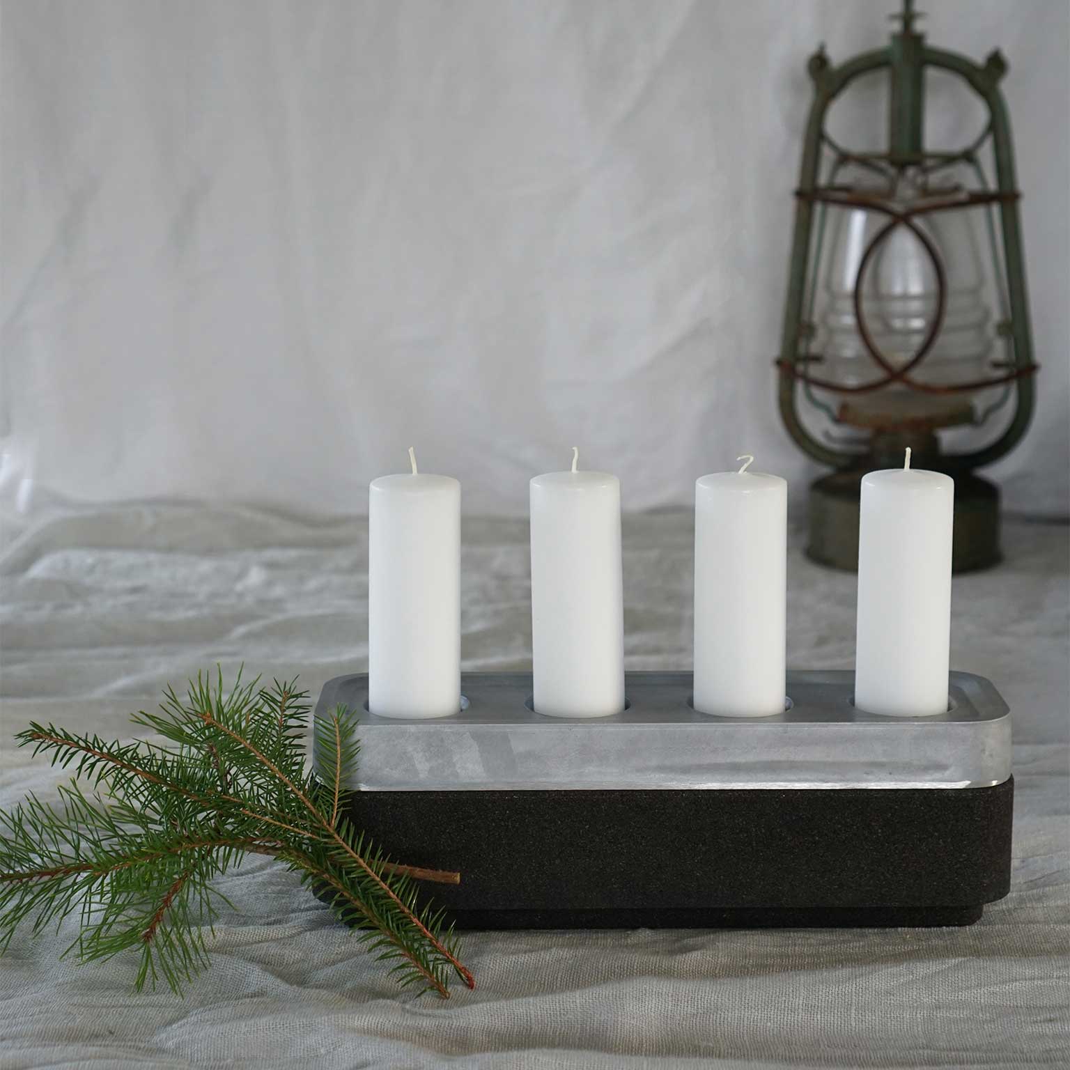 Born in Sweden（ボーン イン スウェーデン）アルミキャンドルホルダー