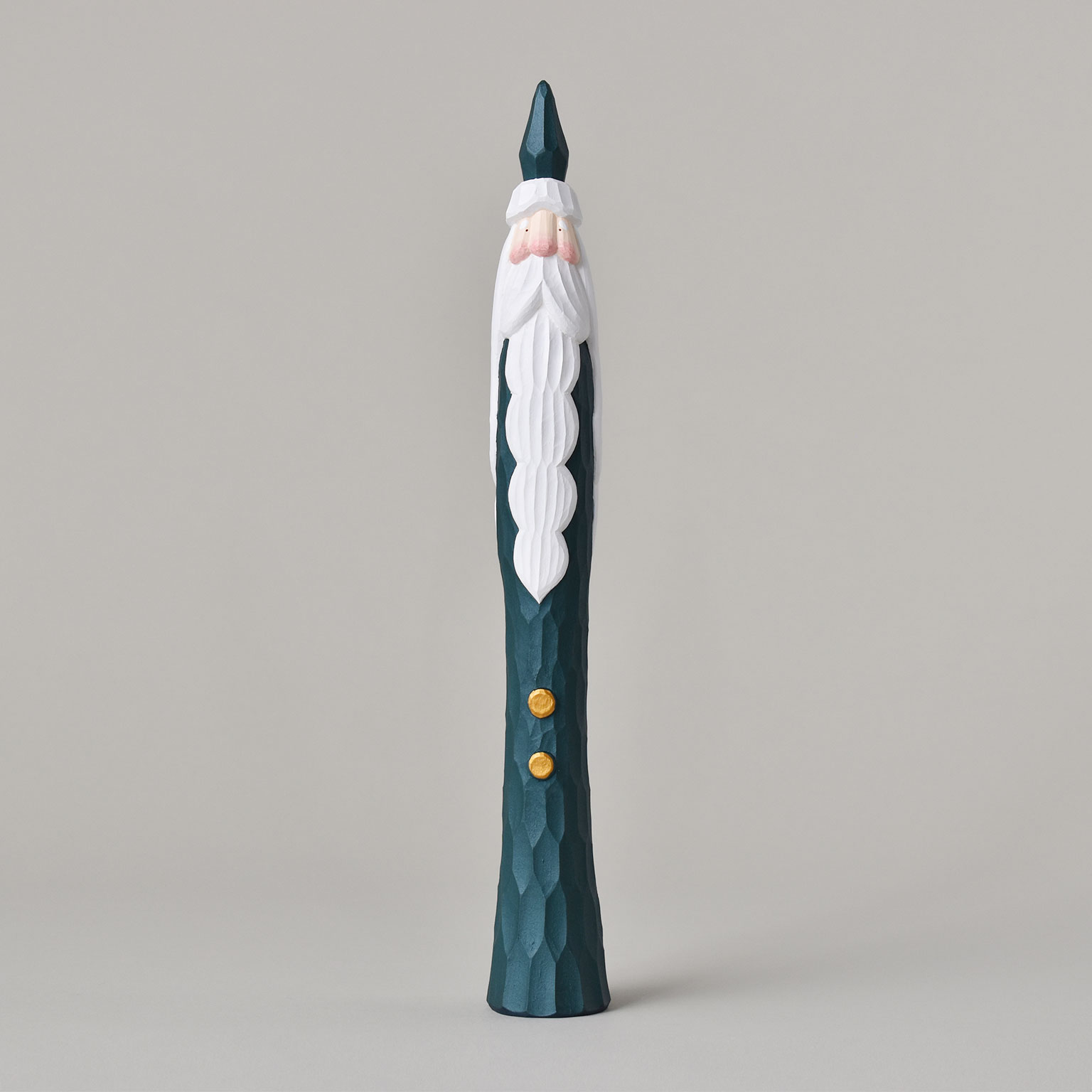 とんがりサンタ　Shimoo Design Green とんがりサンタ Shimoo Design Green