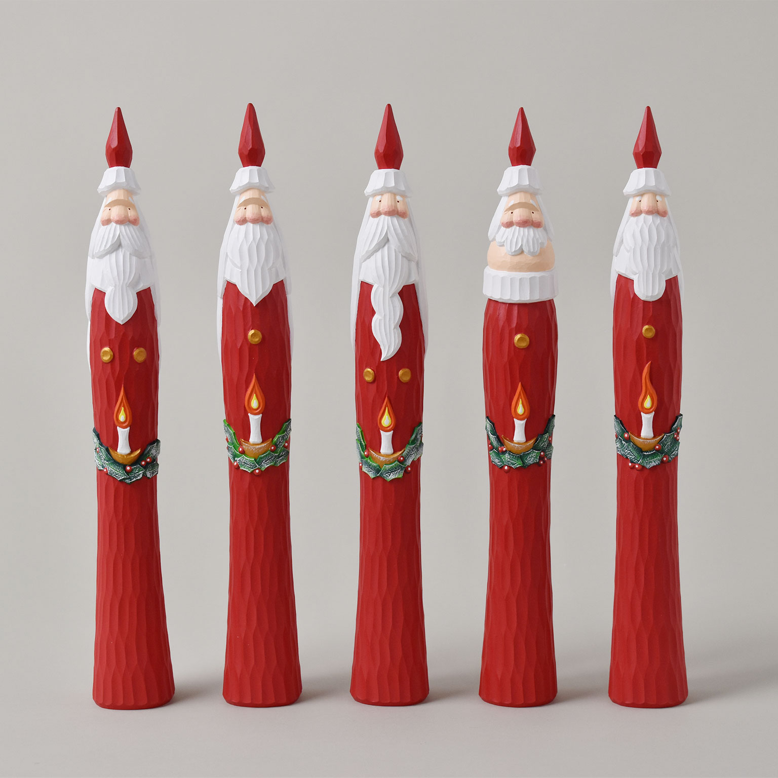 とんがりサンタ　Shimoo Design Green とんがりサンタ Shimoo Design Green