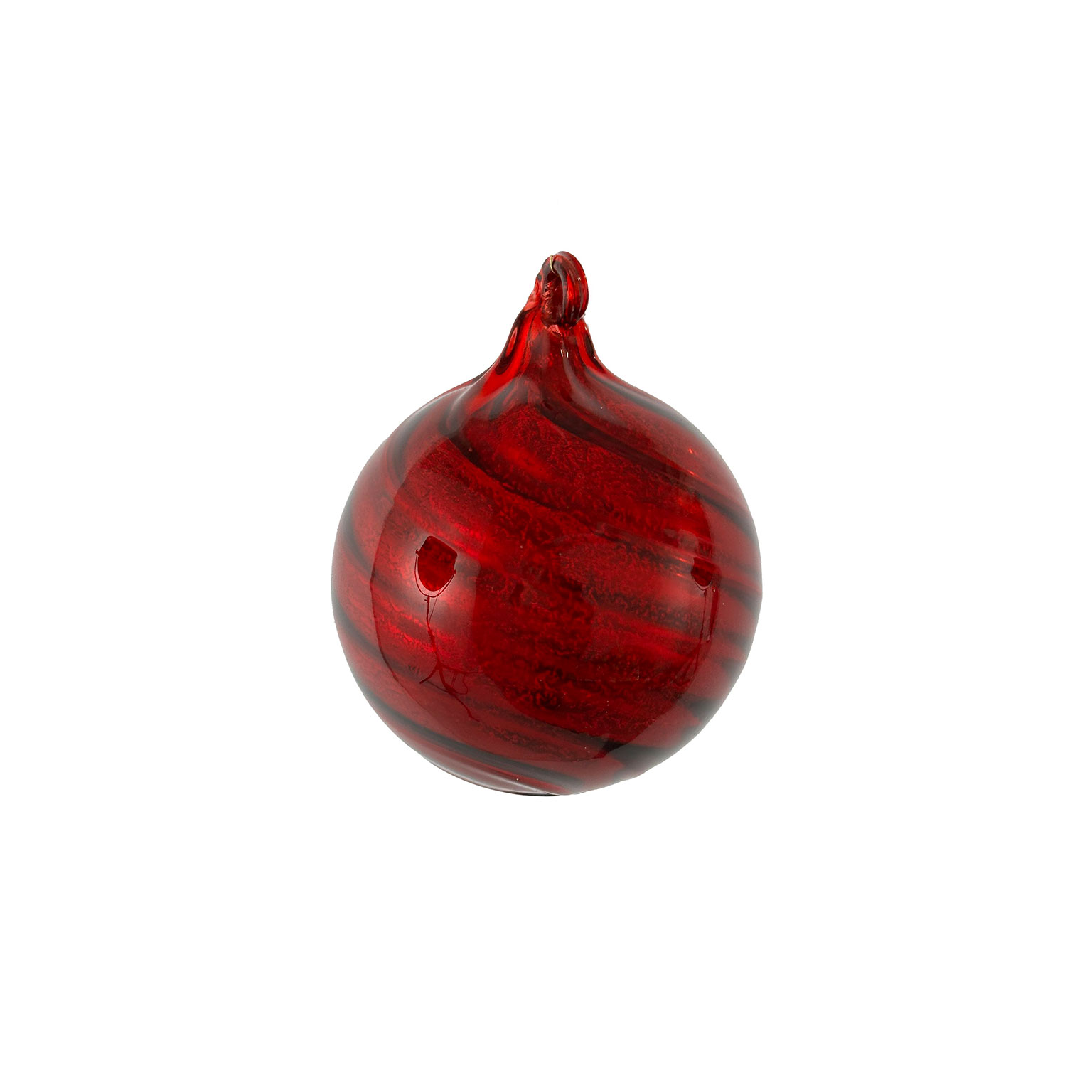 SHISHI（シシ）ガラスボールオーナメント ラインゴールド Φ8cm 60698