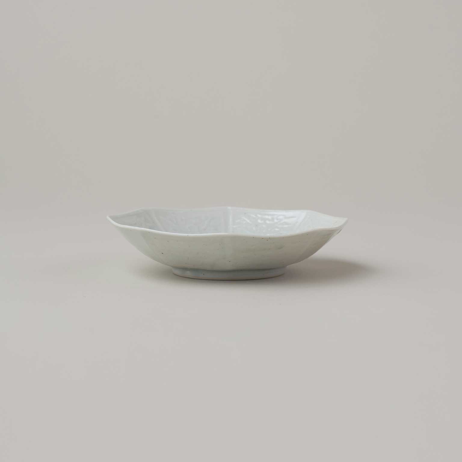 柳川 謙治（ヤナガワ ケンジ）長石釉鳳凰文 八角皿［販売期間：9/11