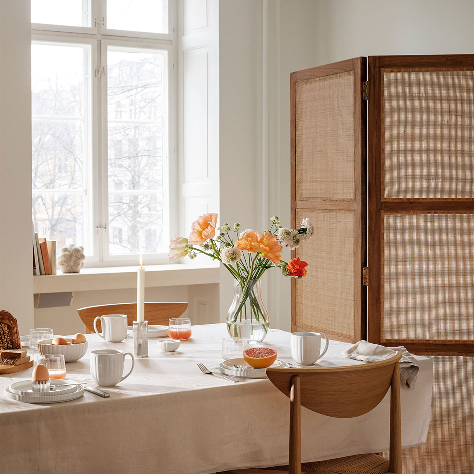 GEORG JENSEN（ジョージ ジェンセン）BERNADOTTE マグカップ 2点セット