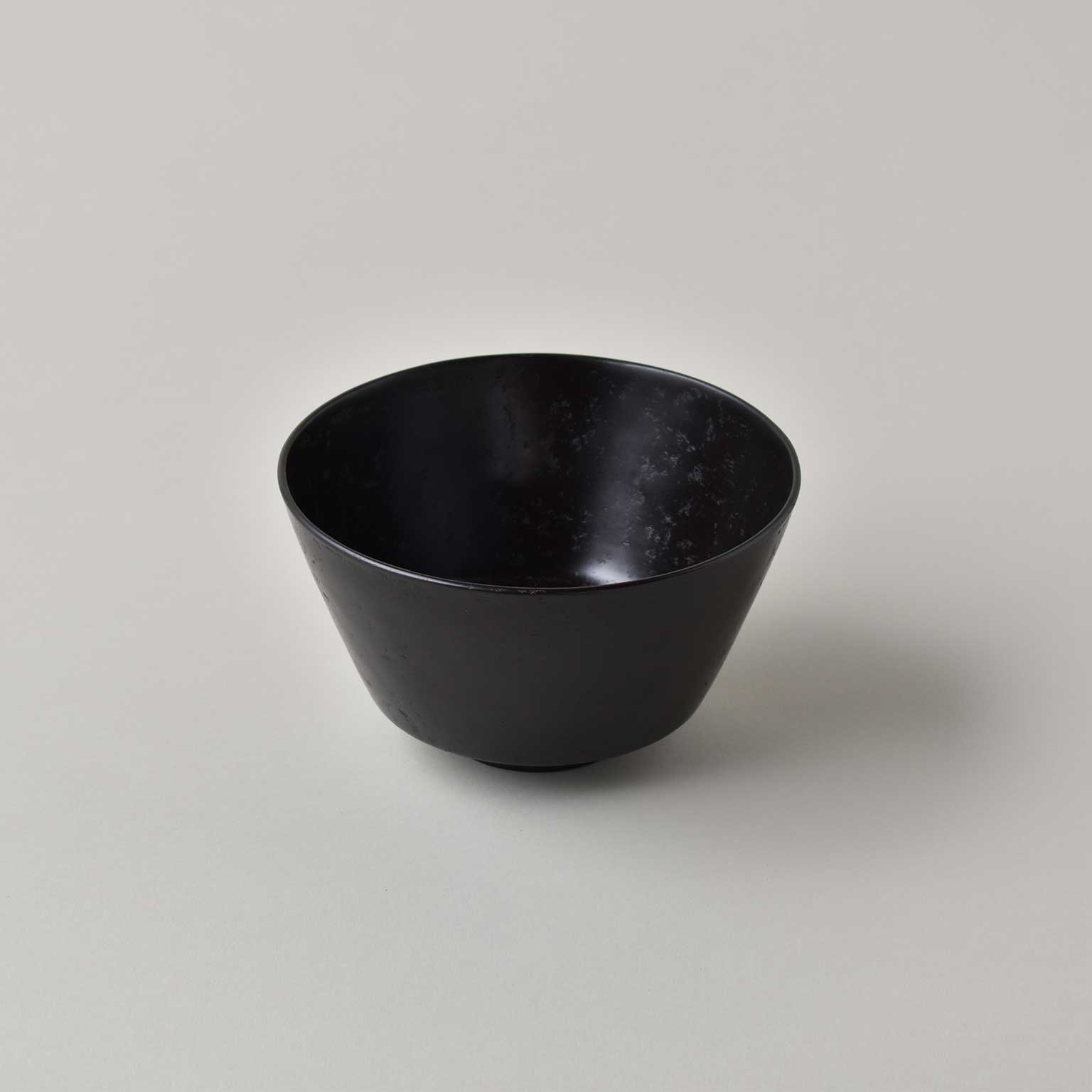 杉田明彦（スギタアキヒコ）朝顔椀 黒［販売期間：9/19～10/21