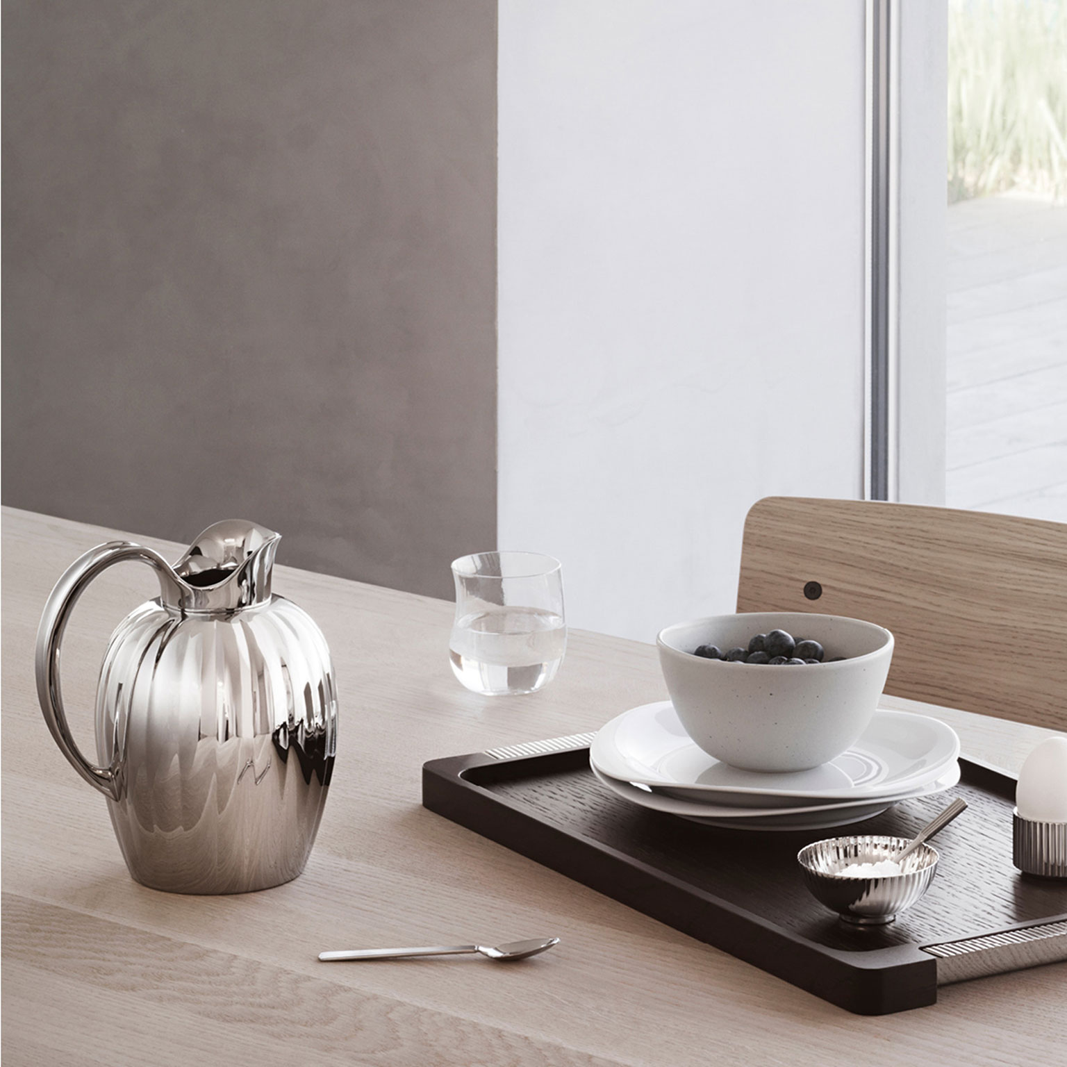 GEORG JENSEN（ジョージ ジェンセン）BERNADOTTE ピッチャー 1.6L