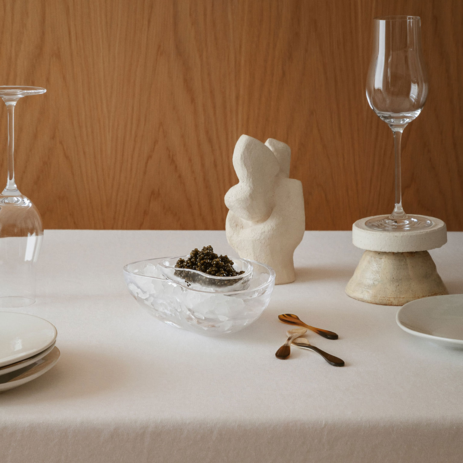 GEORG JENSEN（ジョージ ジェンセン）INDULGENCE キャビアスプーン 2点