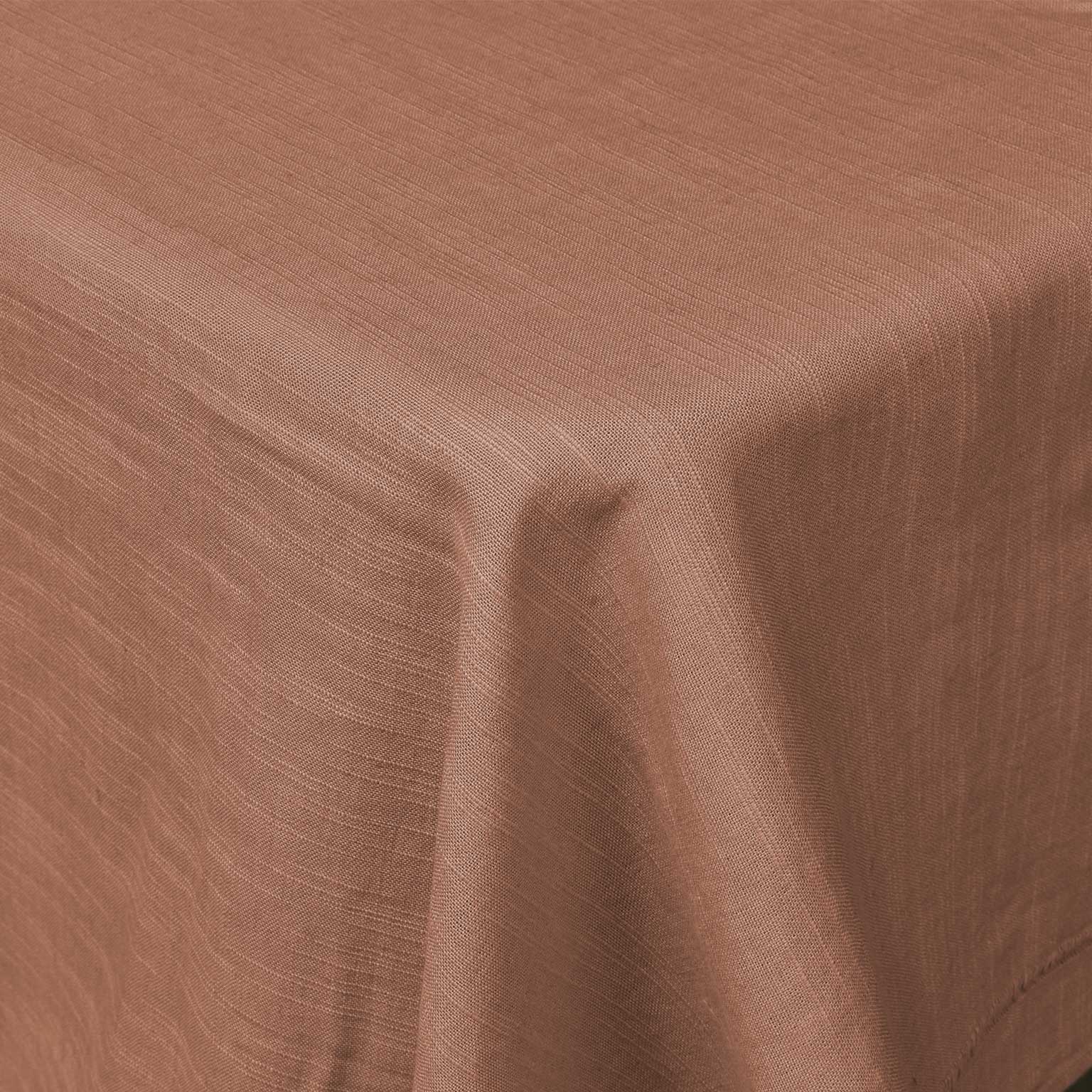 LISSOY（リソワ）Rilievo テーブルクロス シナモン | LIVING MOTIF