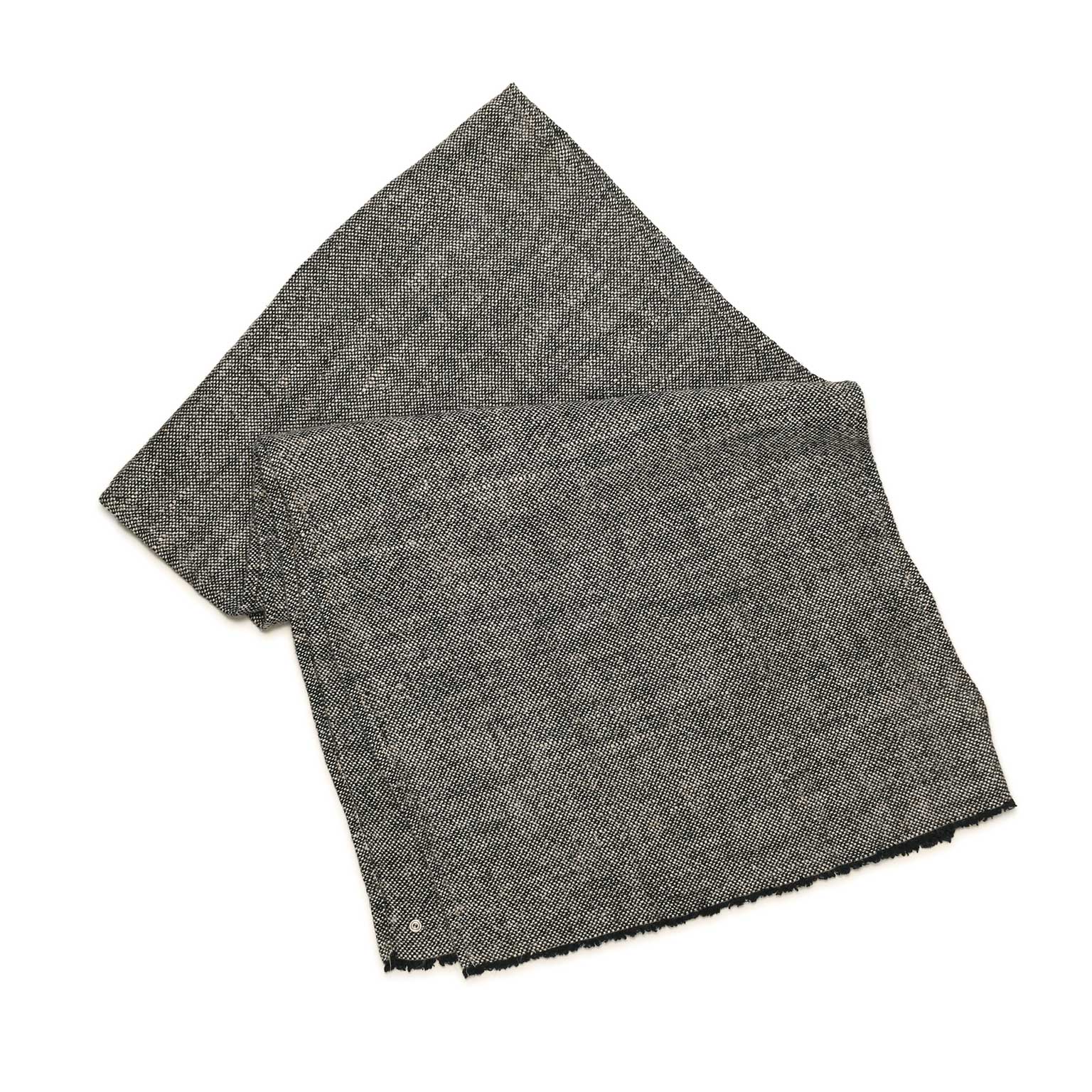 LISSOY（リソワ）Lin Ancien テーブルランナー ブラック | LIVING