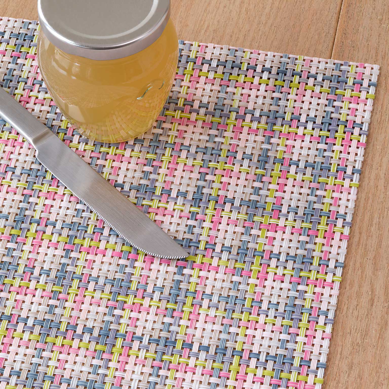 chilewich（チルウィッチ）Basketweave プレースマット BEGONIA